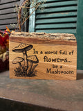 Be a Mushroom on Oak