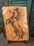 Botanical Horse on Cherry