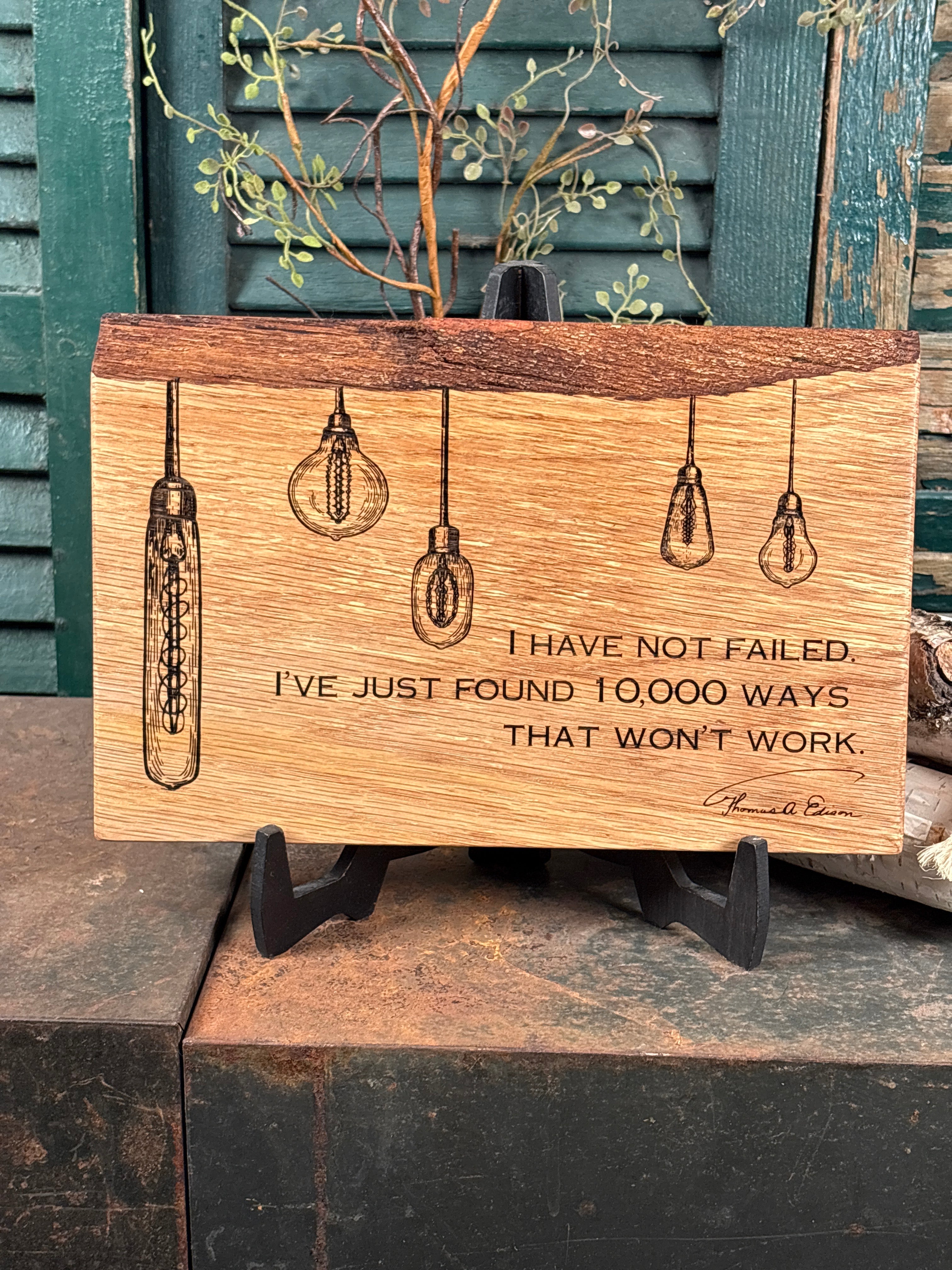 10000 Ways that Won't Work on Oak