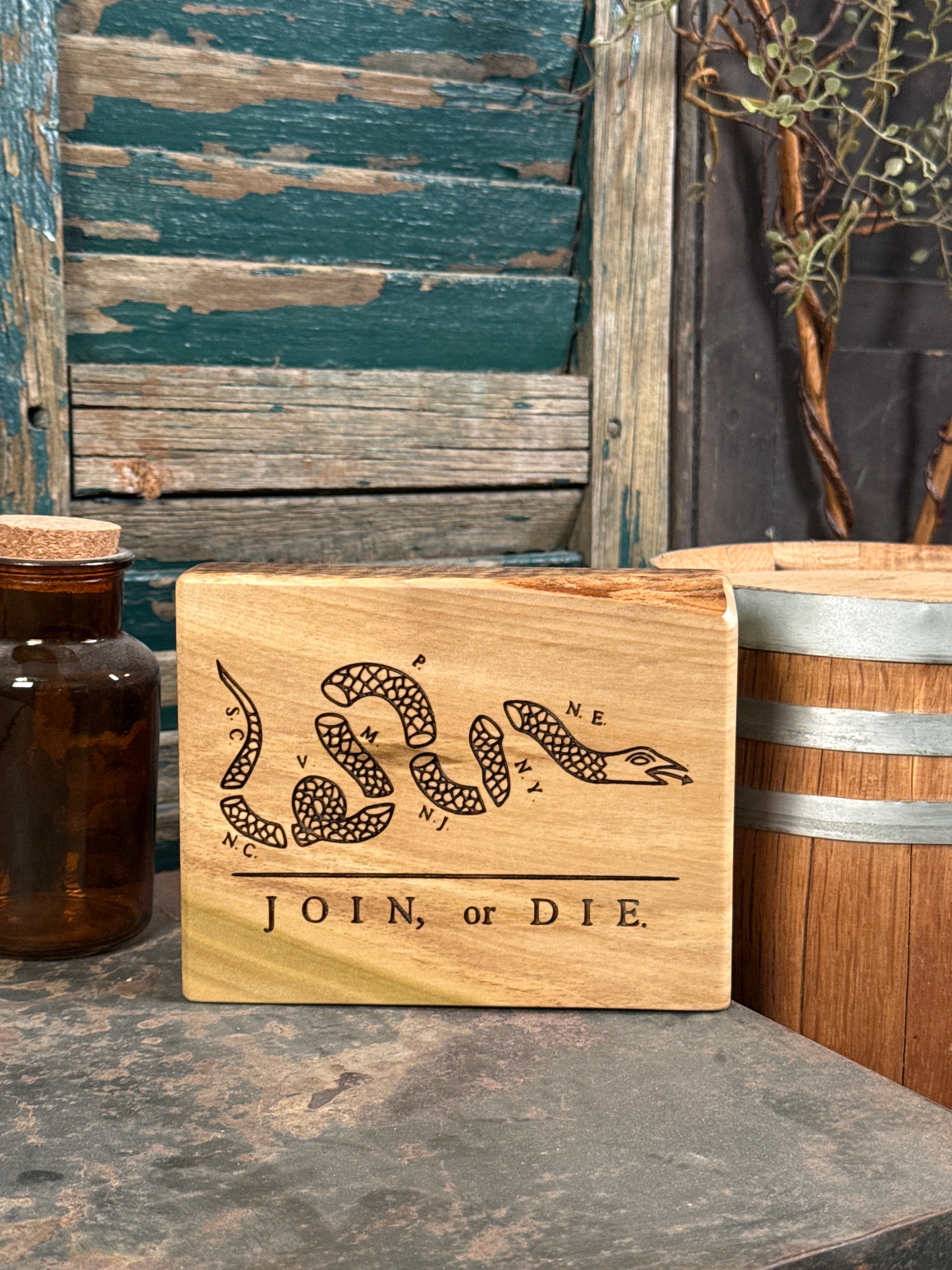 Join, or Die on Maple
