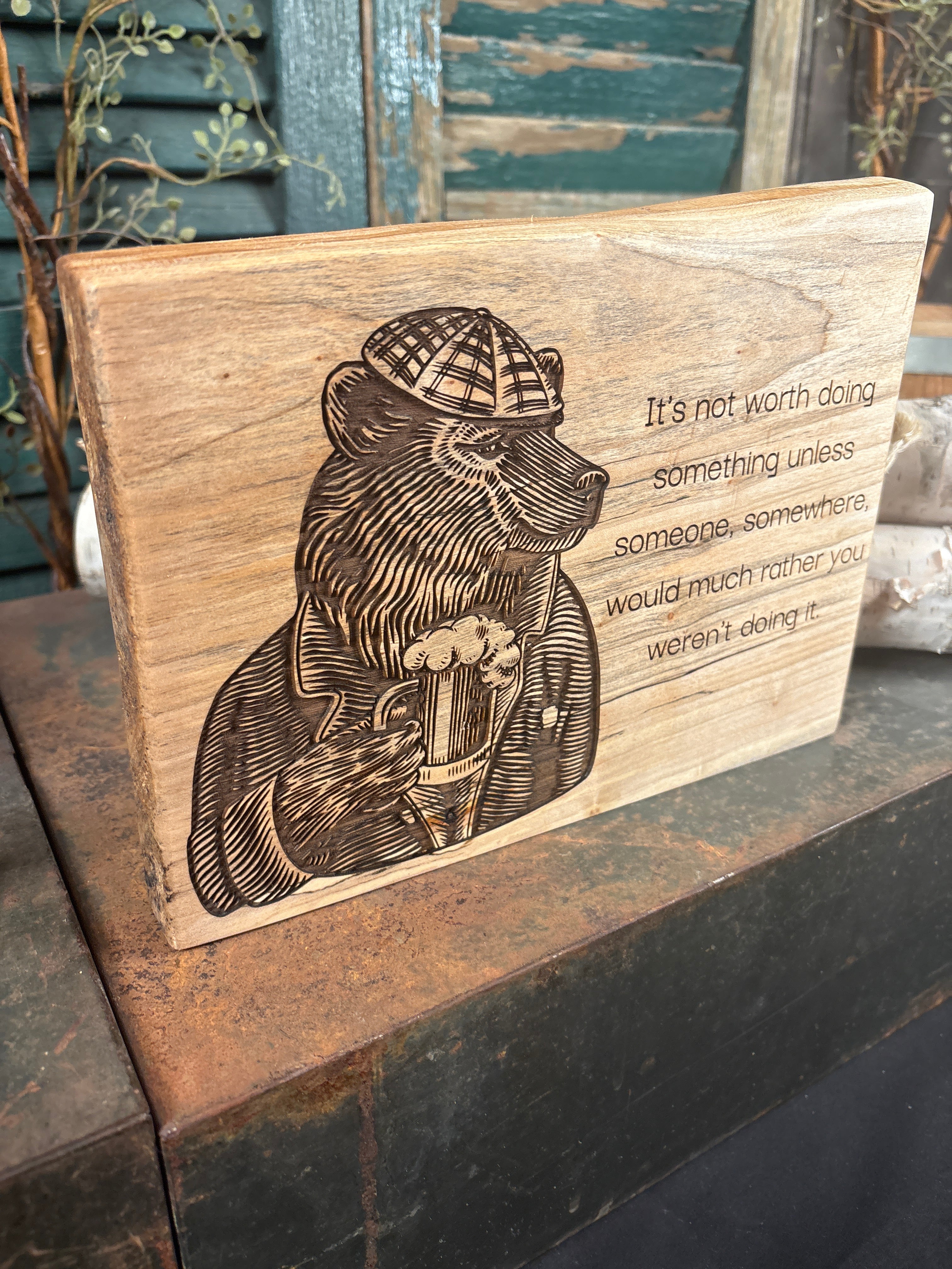 Worth Doing on Spalted Maple