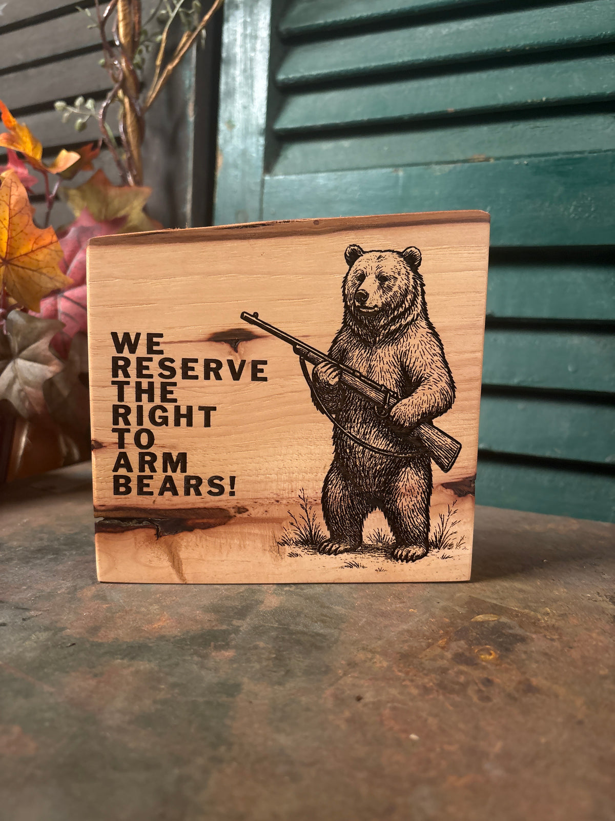 Arm Bears on Pecan