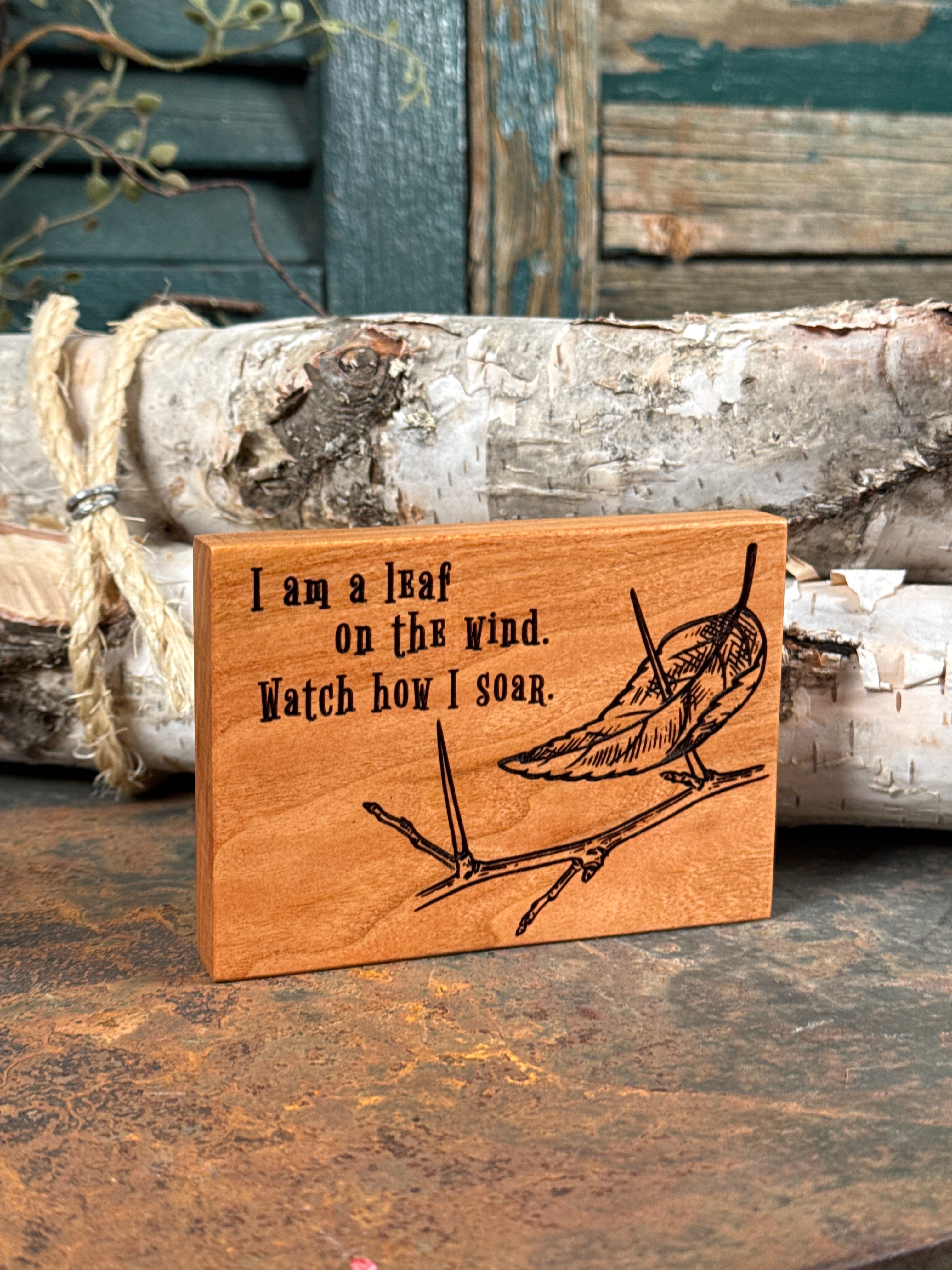I am a Leaf on the Wind on Cherry