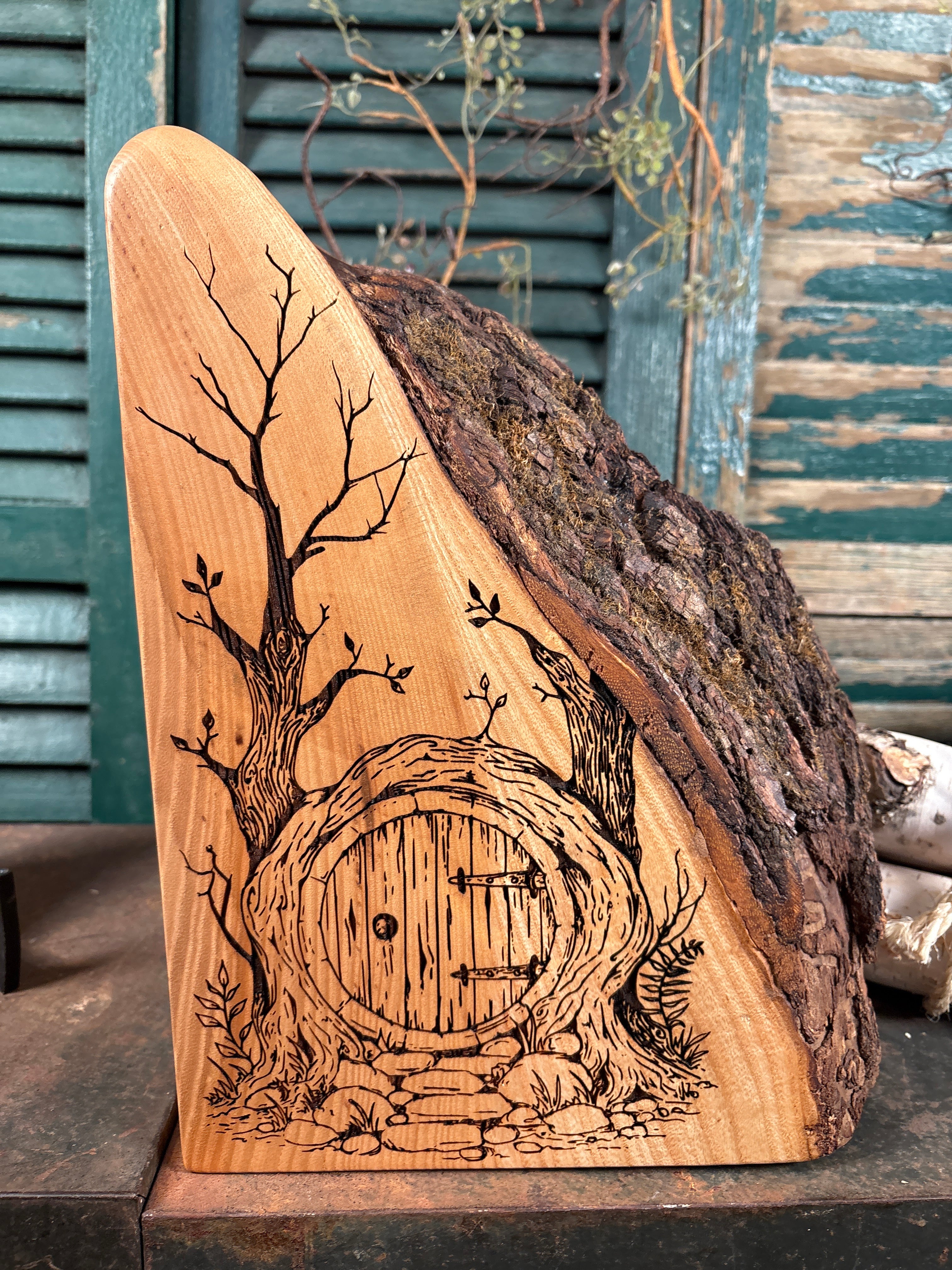 In a Hole in the Ground... on Ash