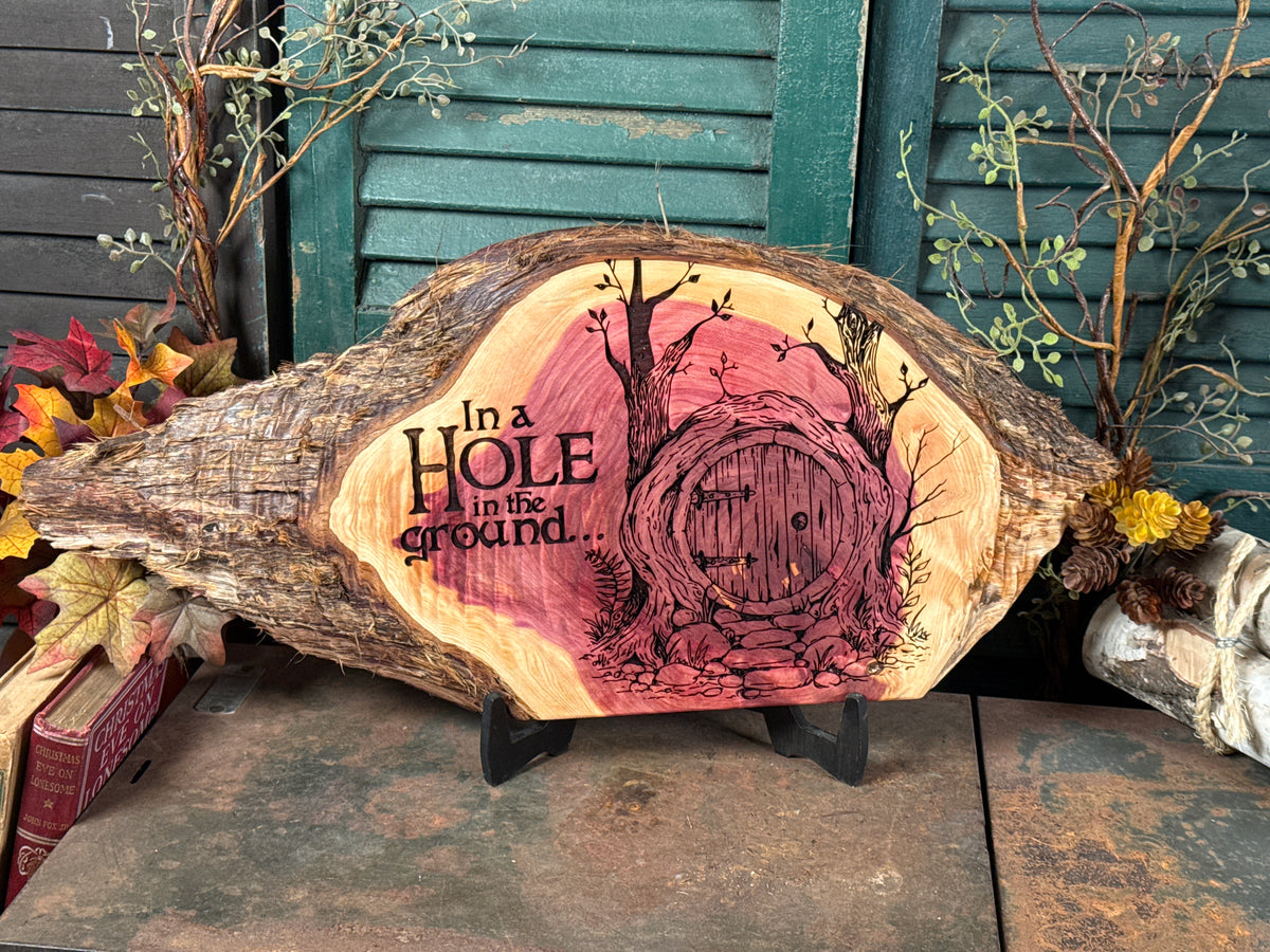 In a Hole in the Ground... on Cedar