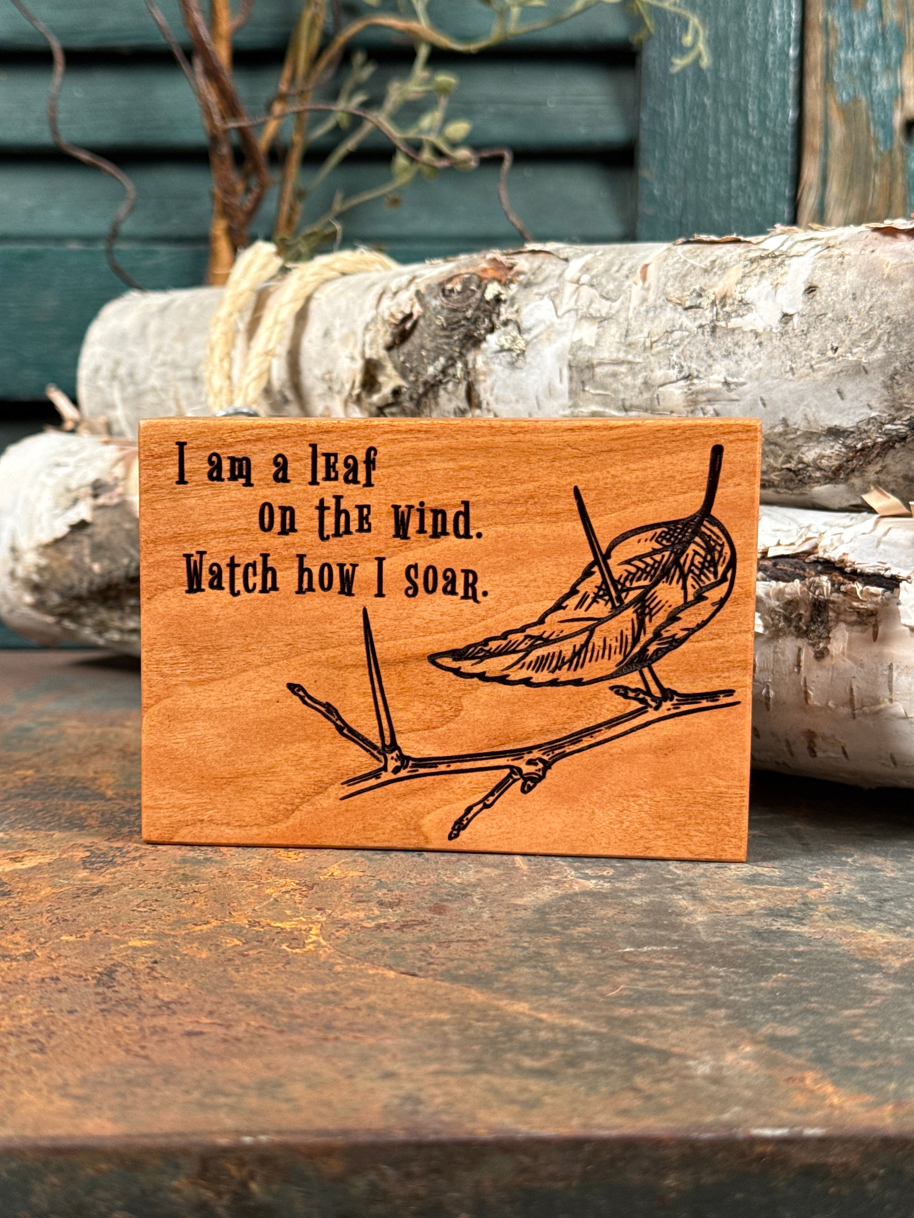 I am a Leaf on the Wind on Cherry