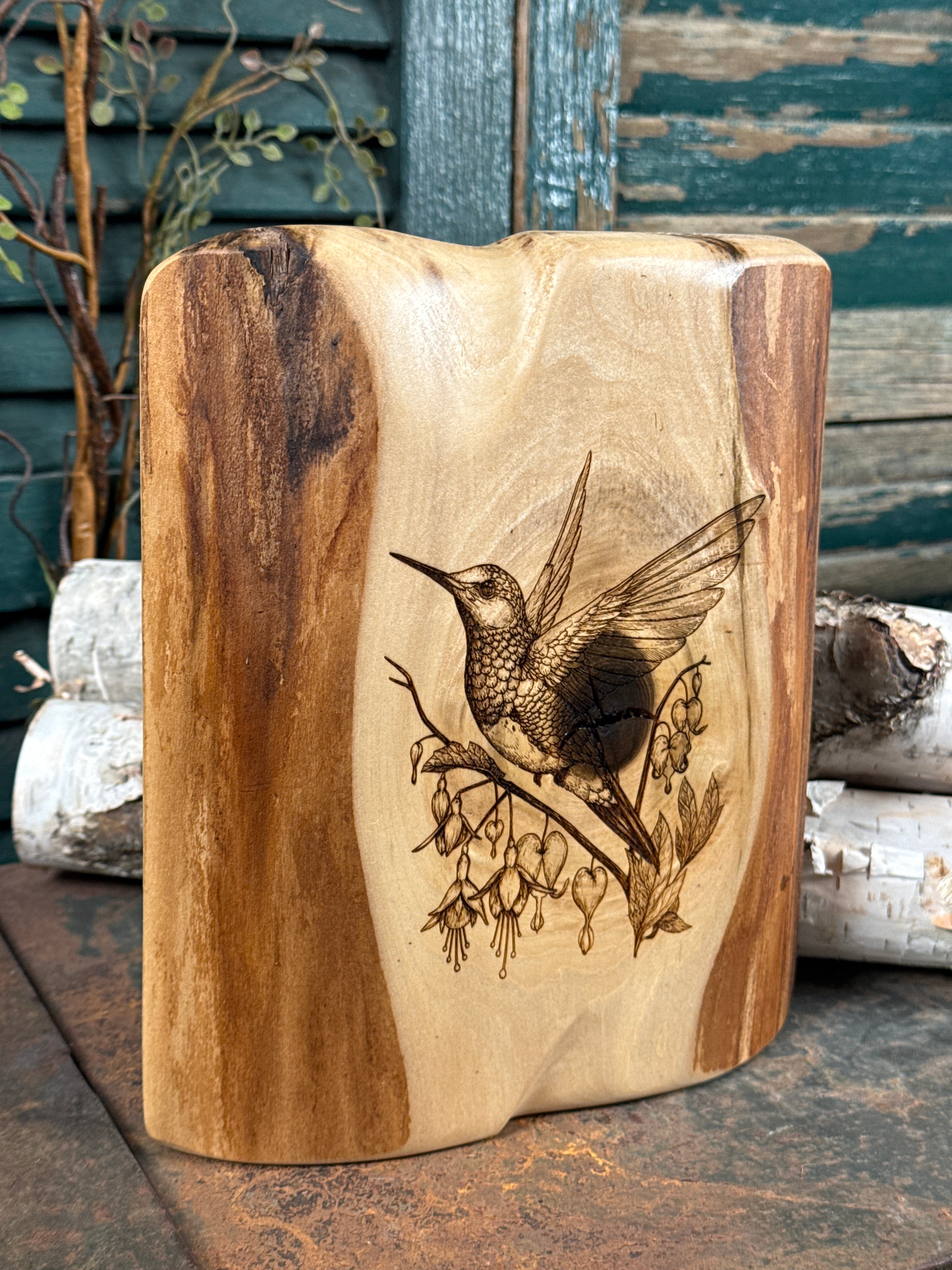 Hummingbird on Poplar