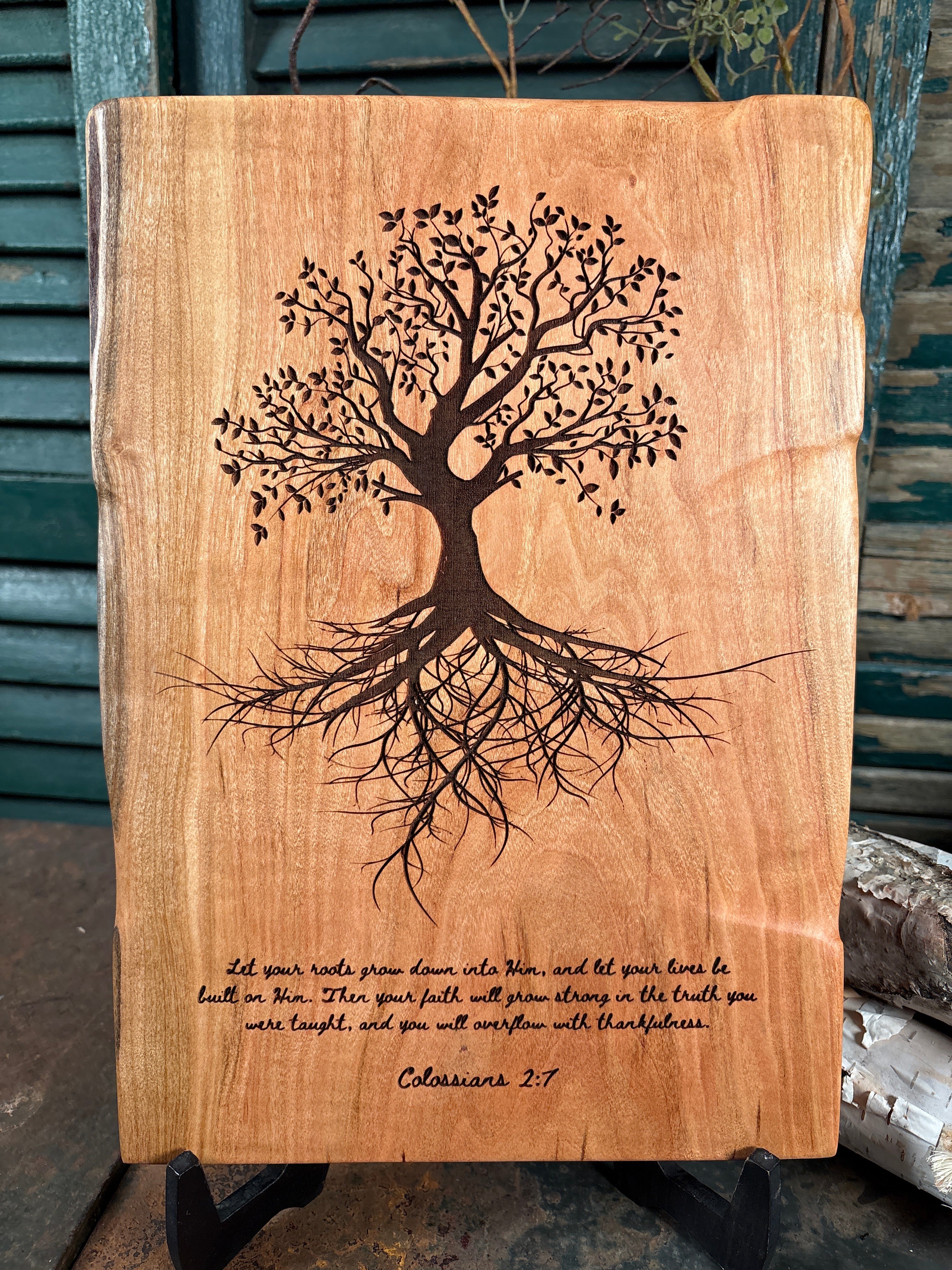 Roots / Colossians 2:7 on Cherry