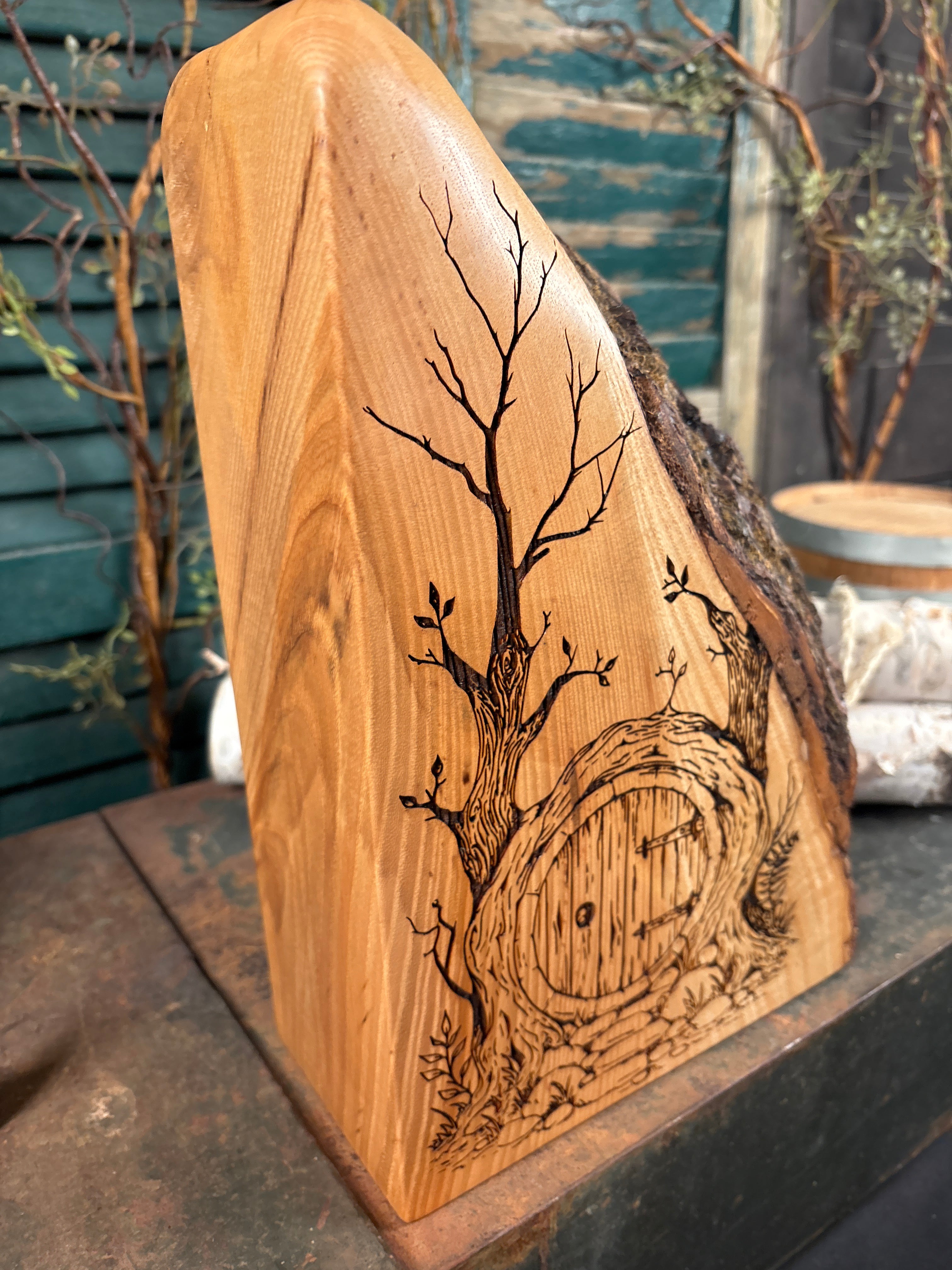 In a Hole in the Ground... on Ash
