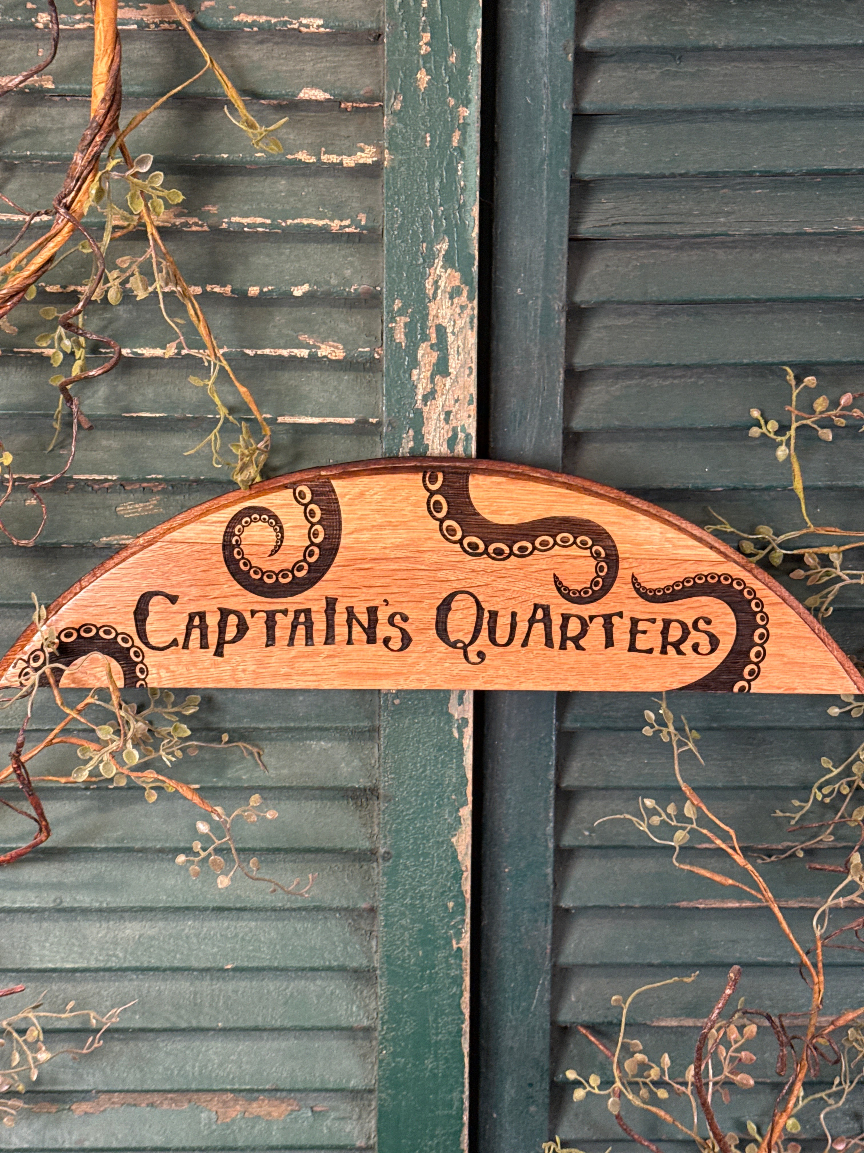 Captains Quarters on Bourbon Barrel Oak