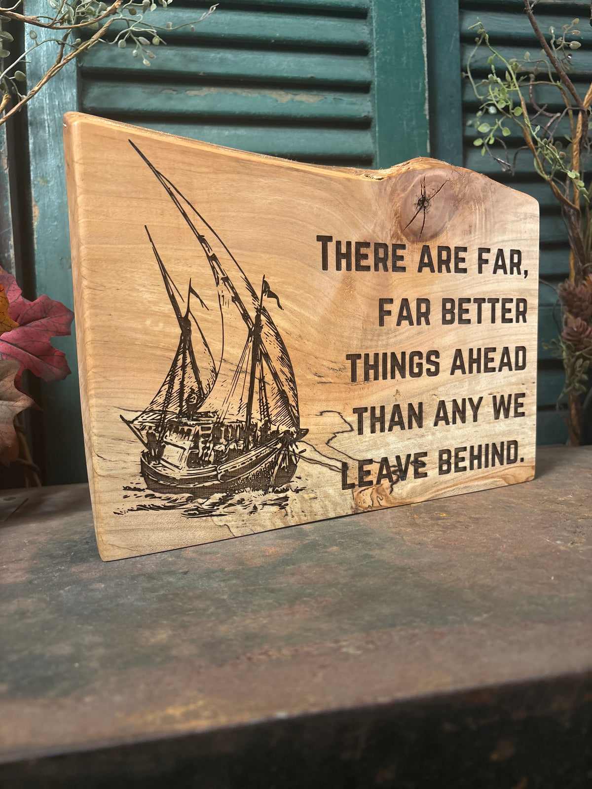 Far Better Things on Spalted Maple