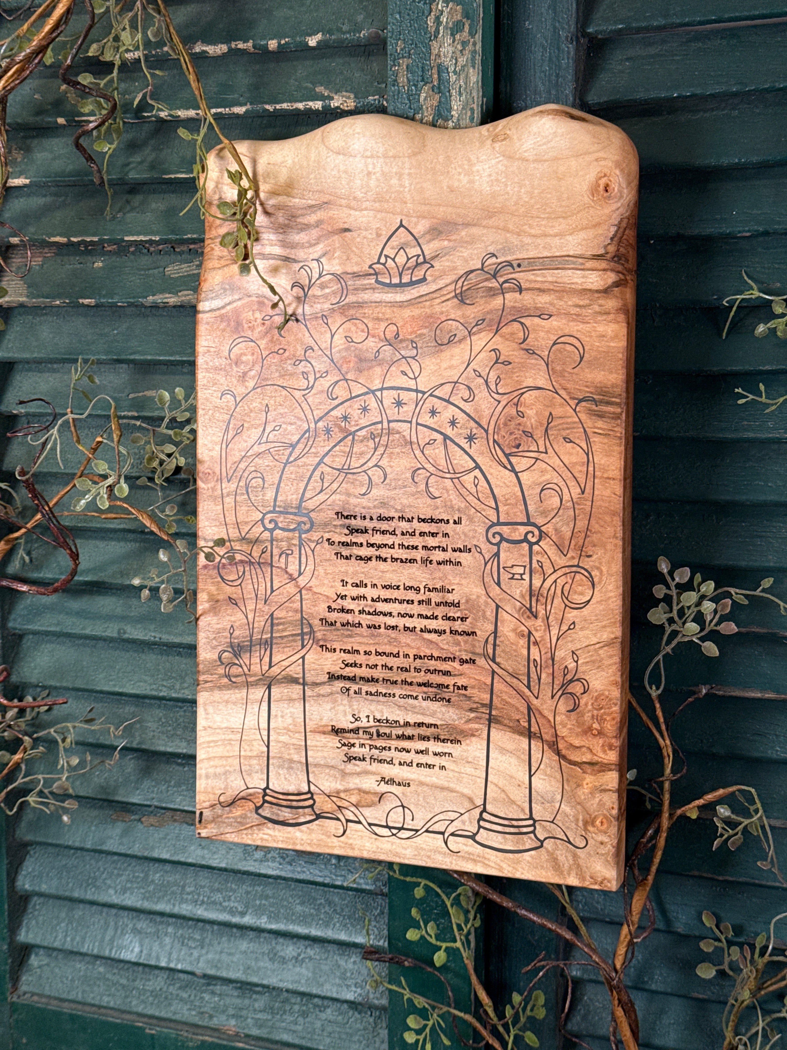 Speak Friend, and Enter In on Abrosia Maple