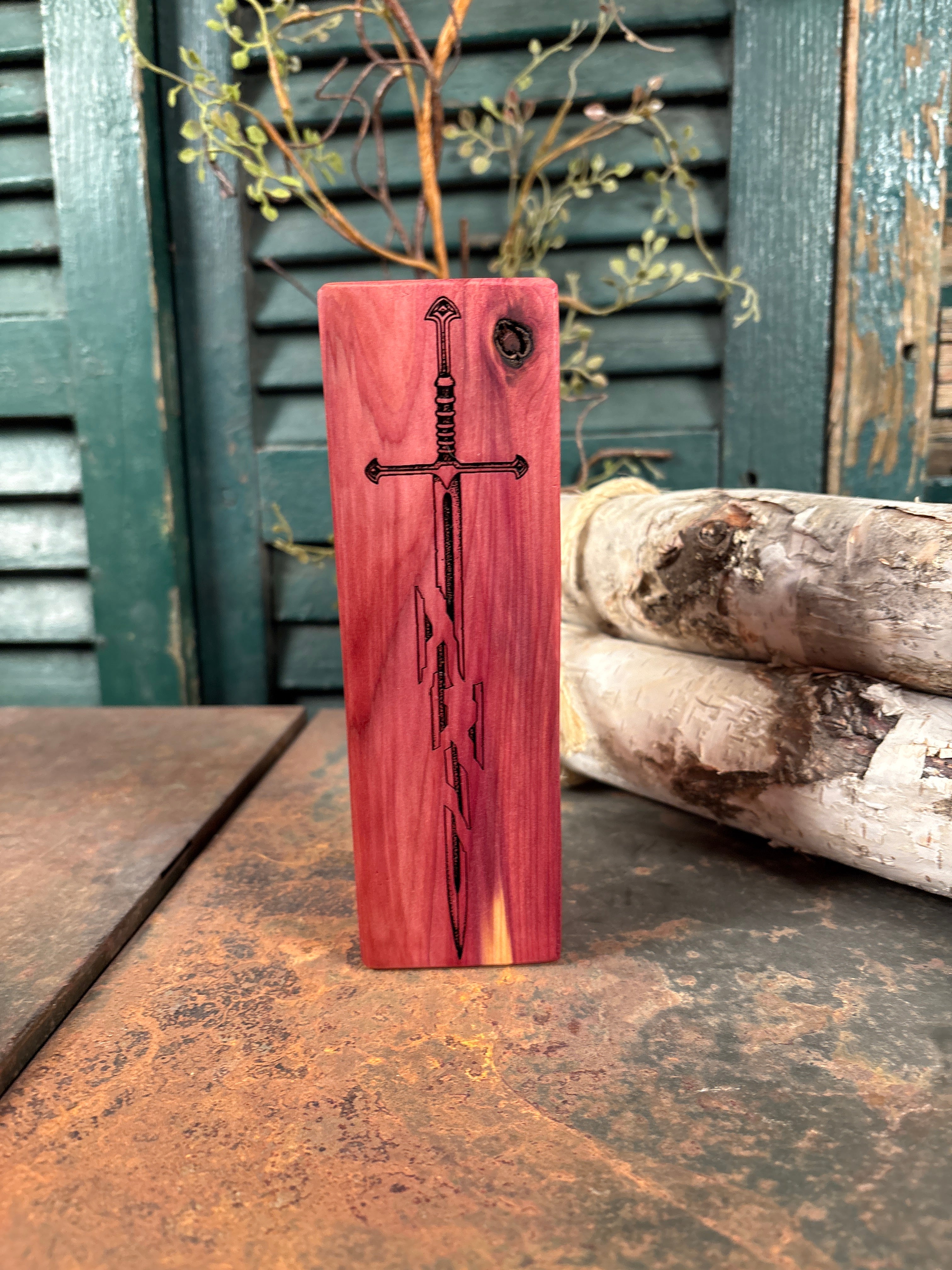 Blade that was Broken on Cedar