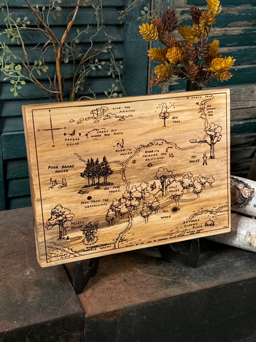 100 Aker Wood on Spalted Maple