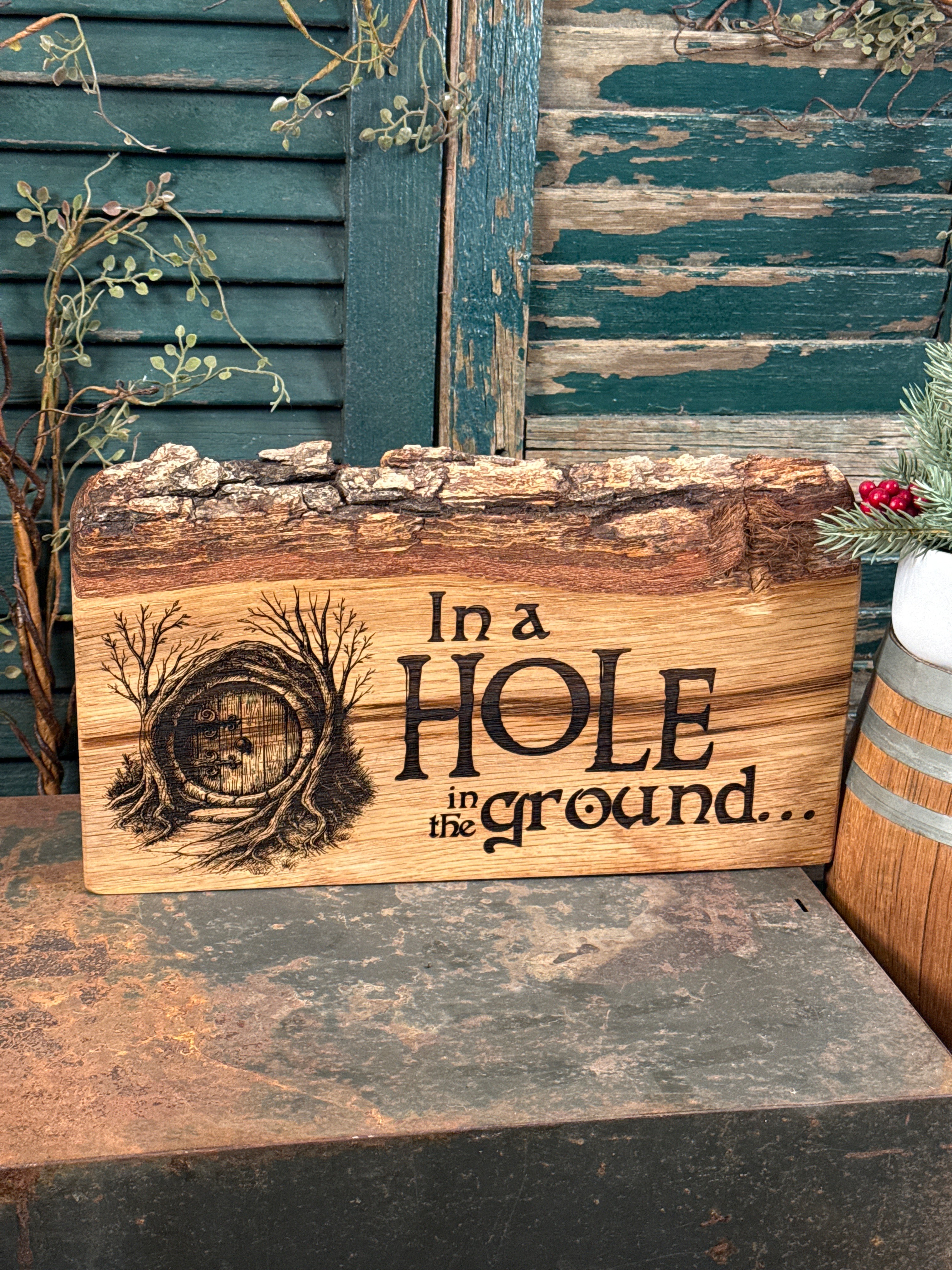 Hole in the Ground on Oak