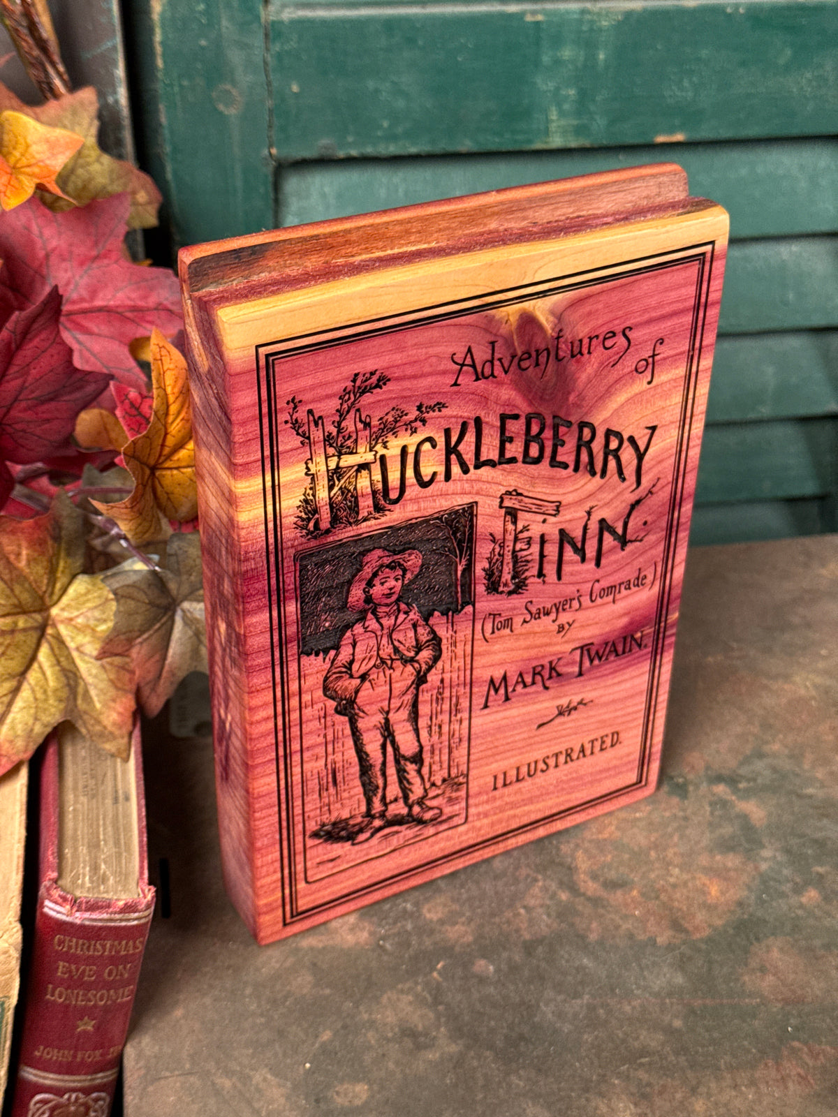 Adventures of Huckleberry Finn on Cedar