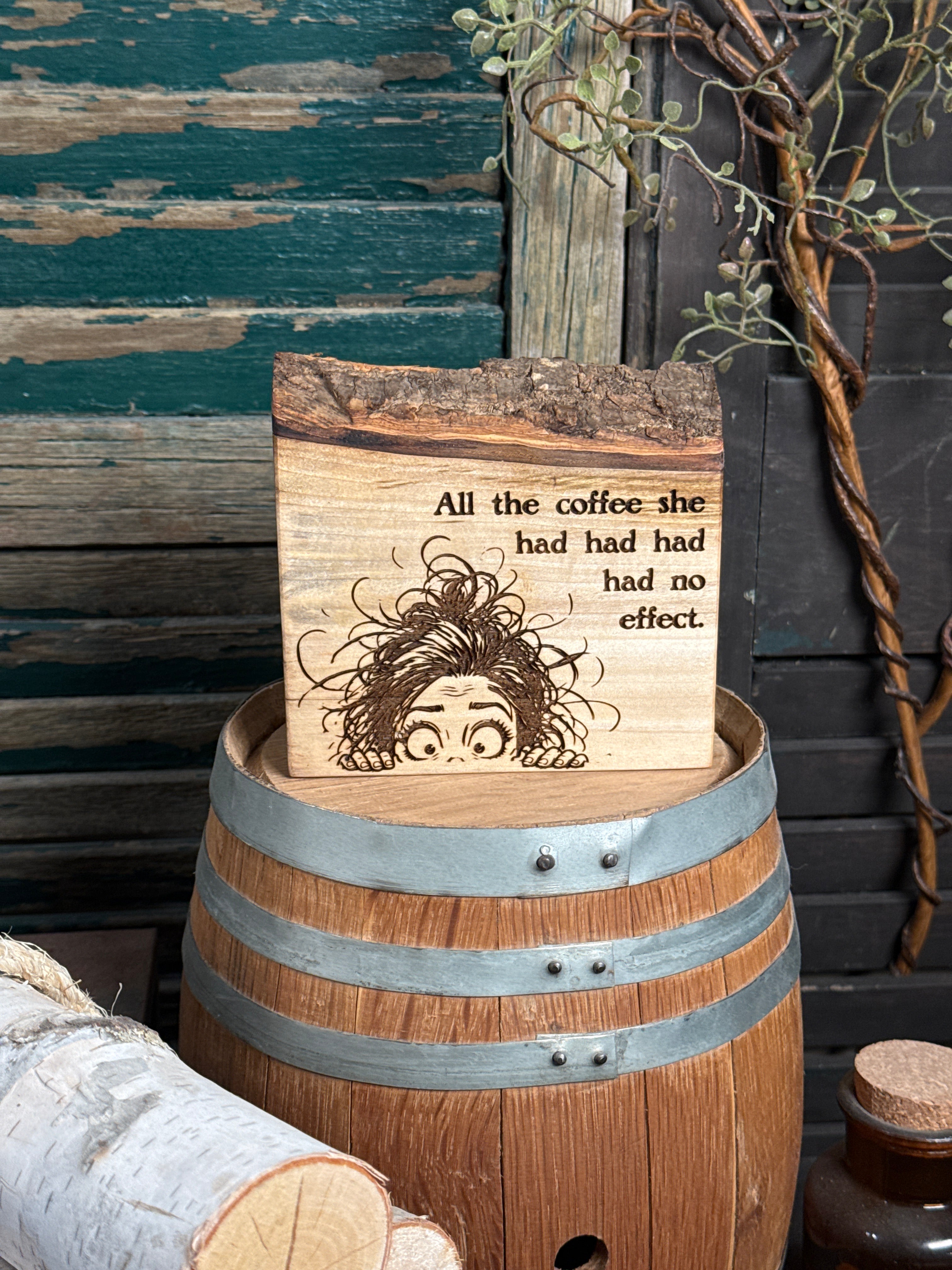 All the Coffee She Had on Poplar