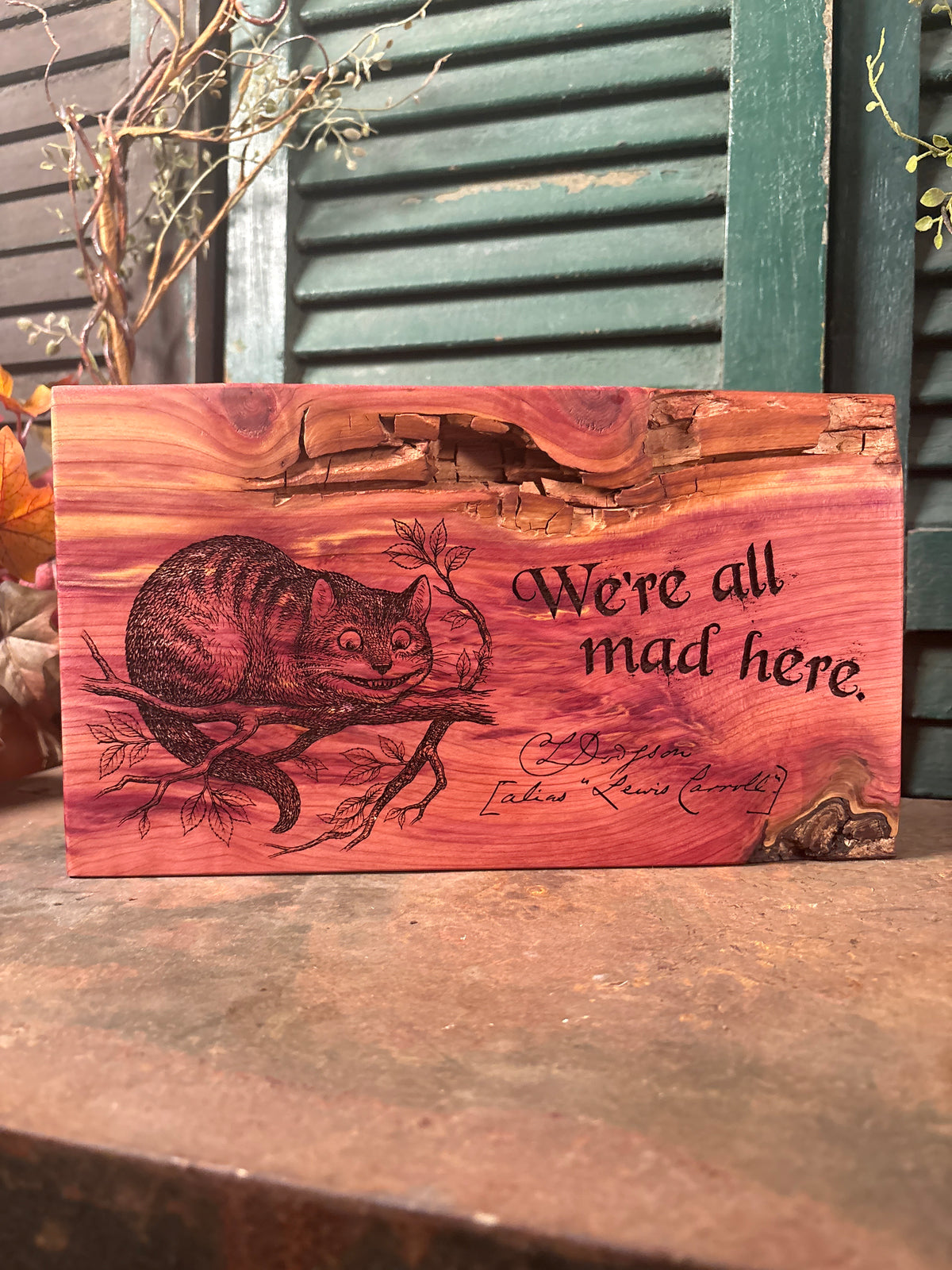 We're All Mad Here on Cedar