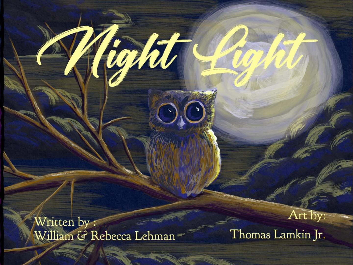 Night Light - Signed copy by William & Rebecca Lehman