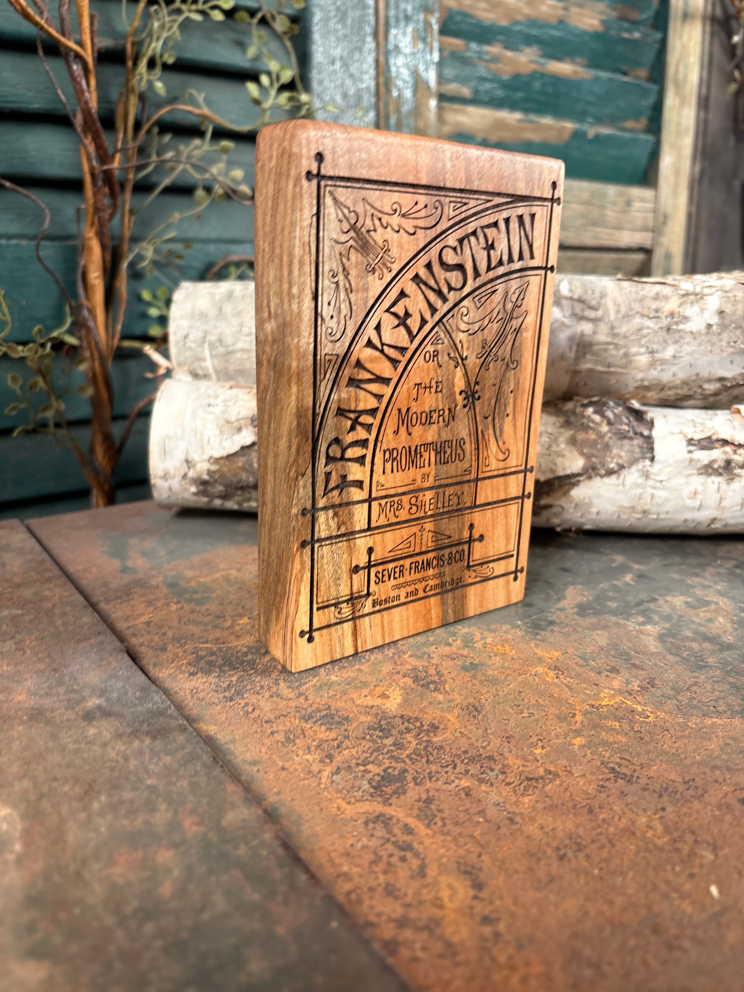 Book Cover: Frankenstein on Maple