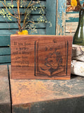 A Garden and A Library on Walnut