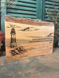 Lighthouse / Psalm 27:1 on Sweetgum