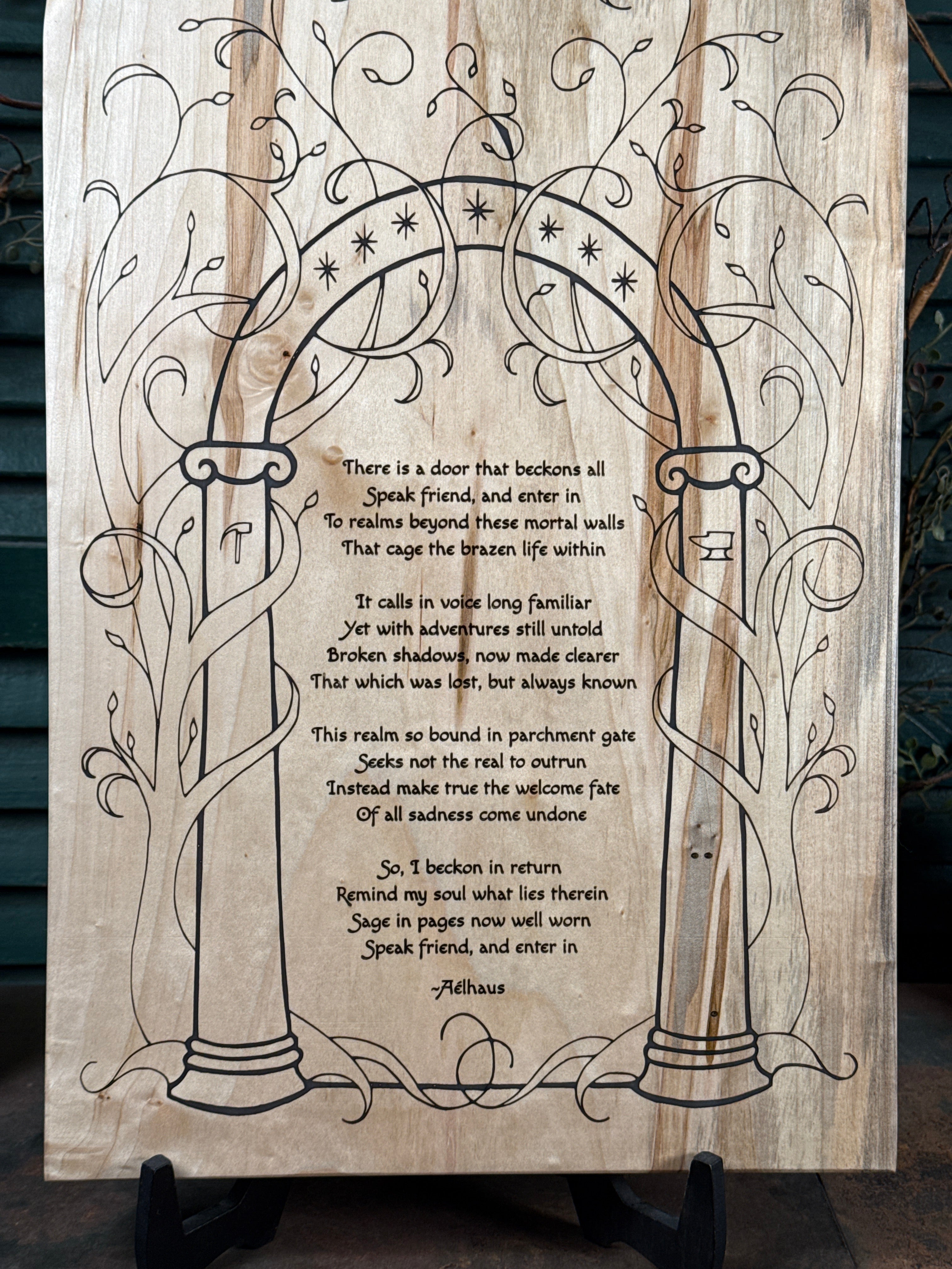 Speak Friend, and Enter In on Ambrosia Maple