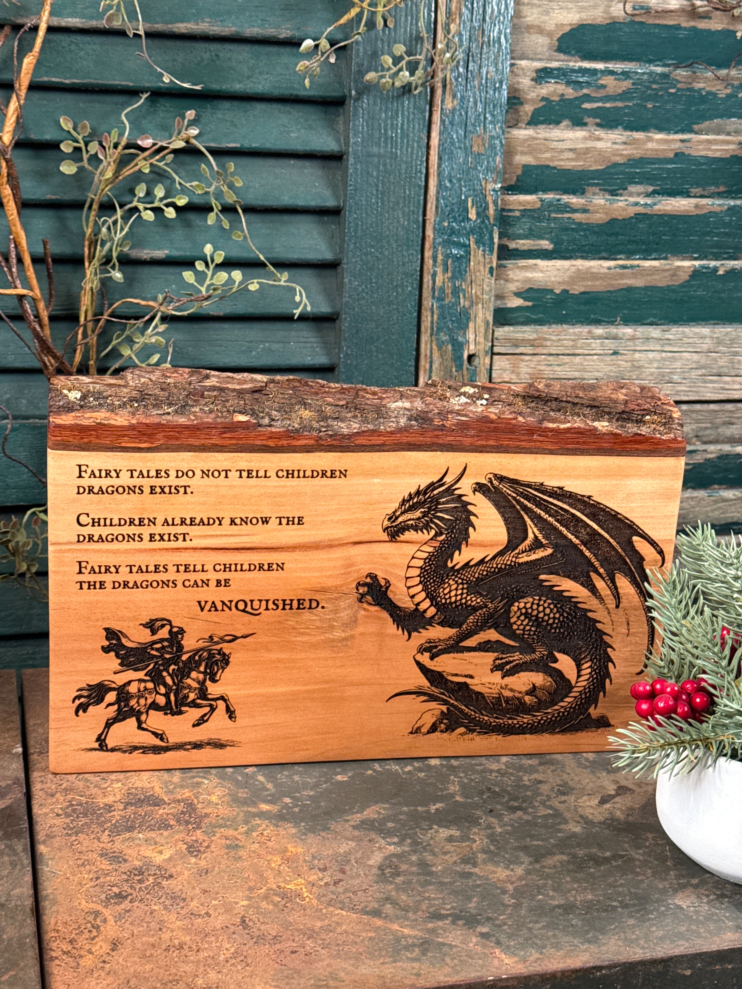 Fairy Tale Dragons on Sweetgum