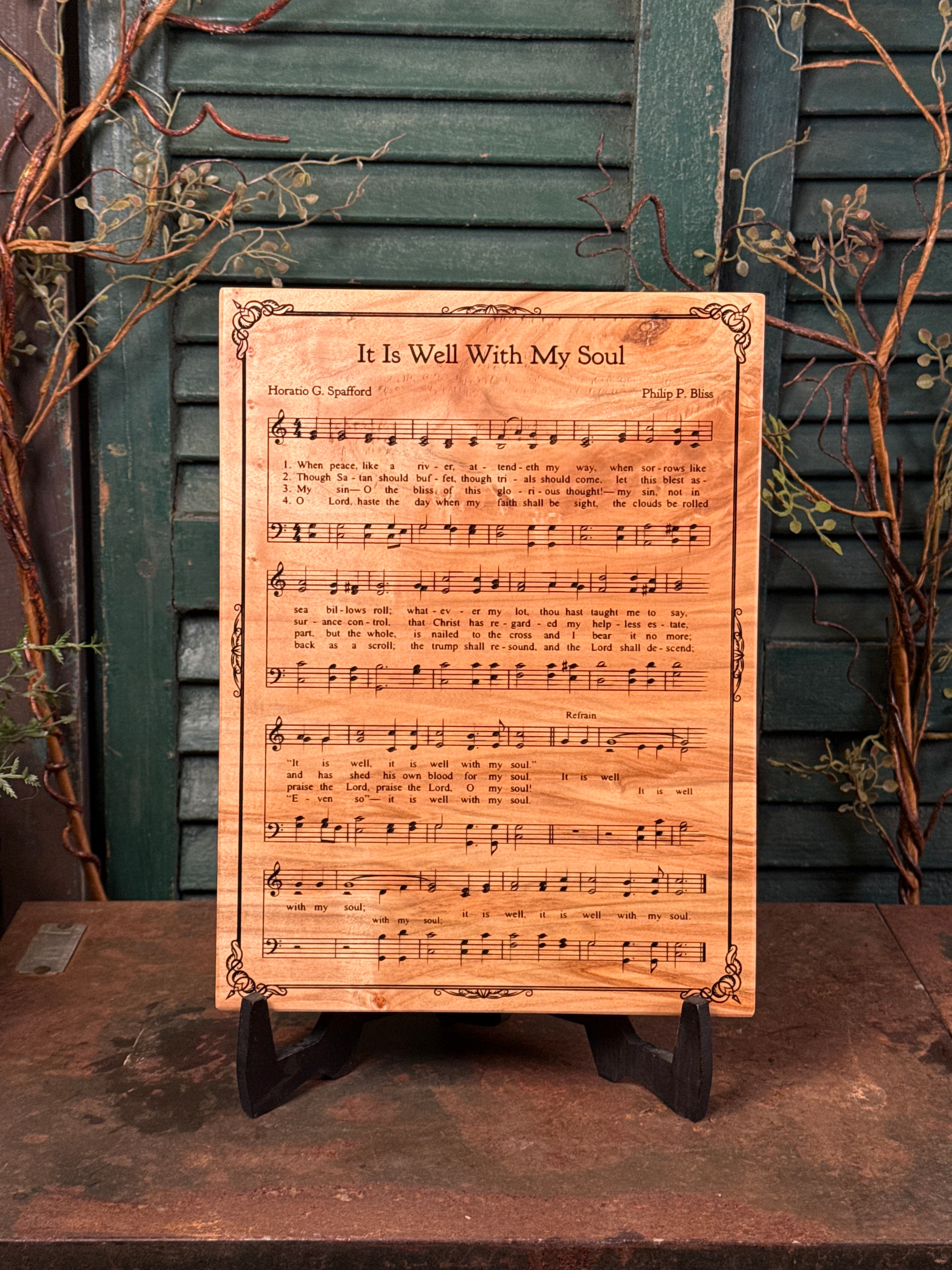 It is Well With My Soul on Maple