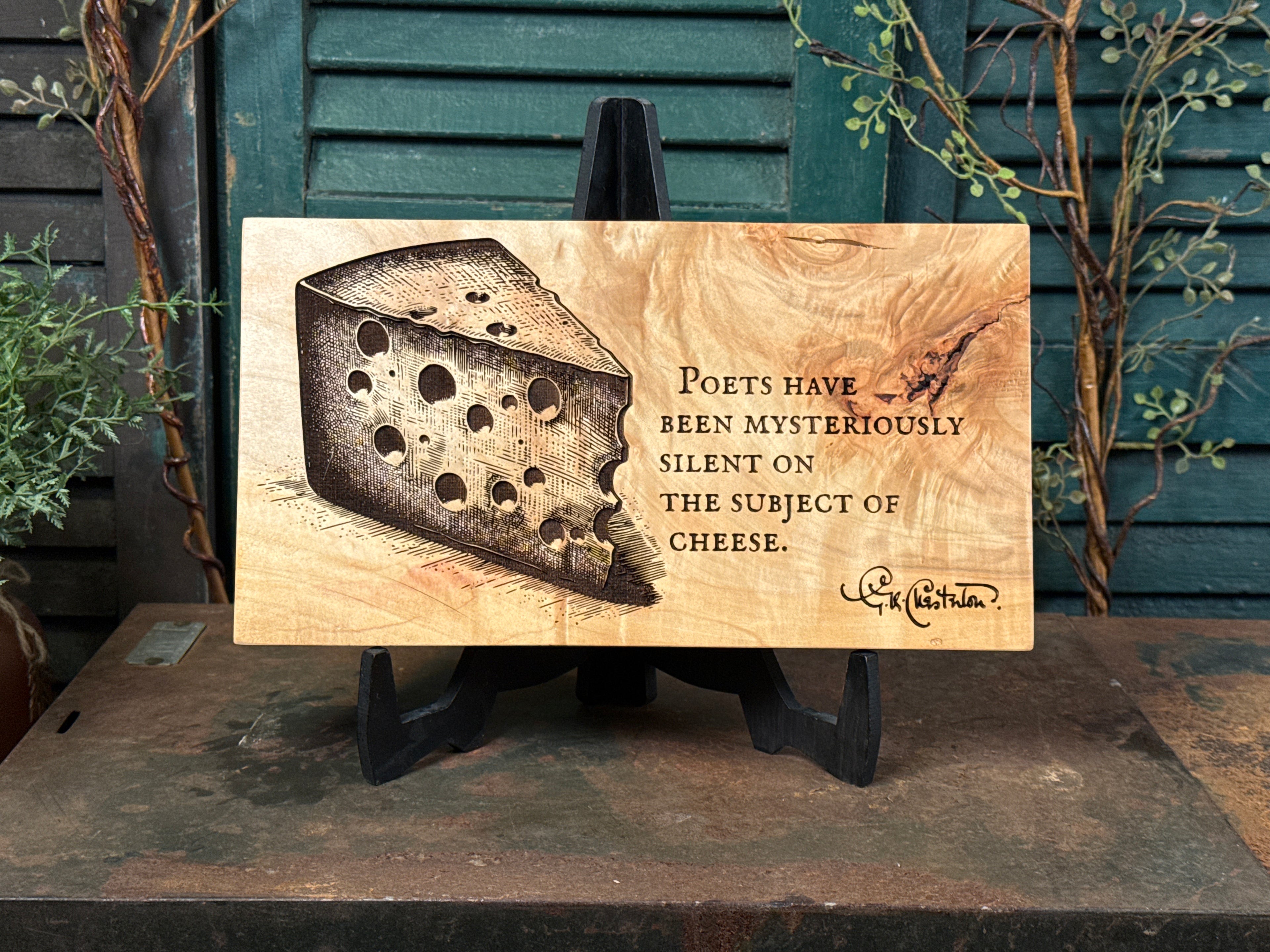 Subject of Cheese on Maple