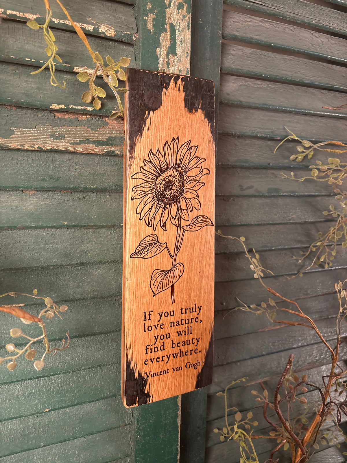Beauty Everywhere on Bourbon Barrel Oak