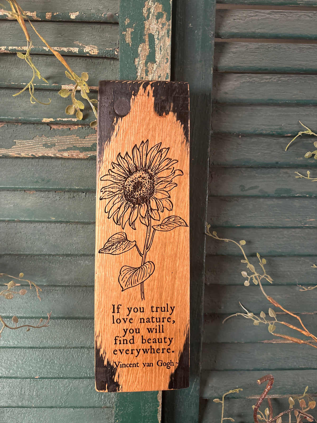 Beauty Everywhere on Bourbon Barrel Oak