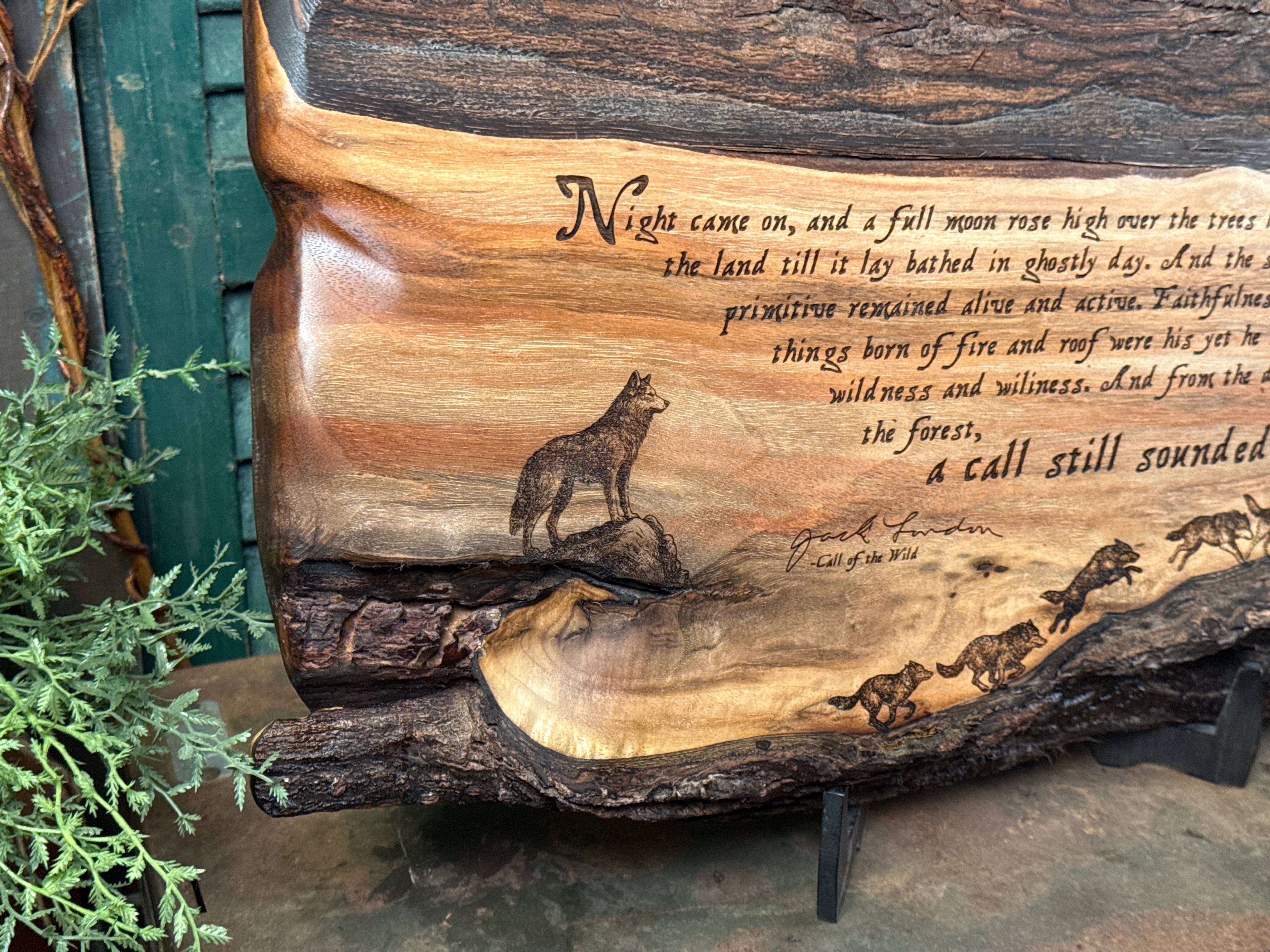 Call of the Wild - Jack london on Walnut