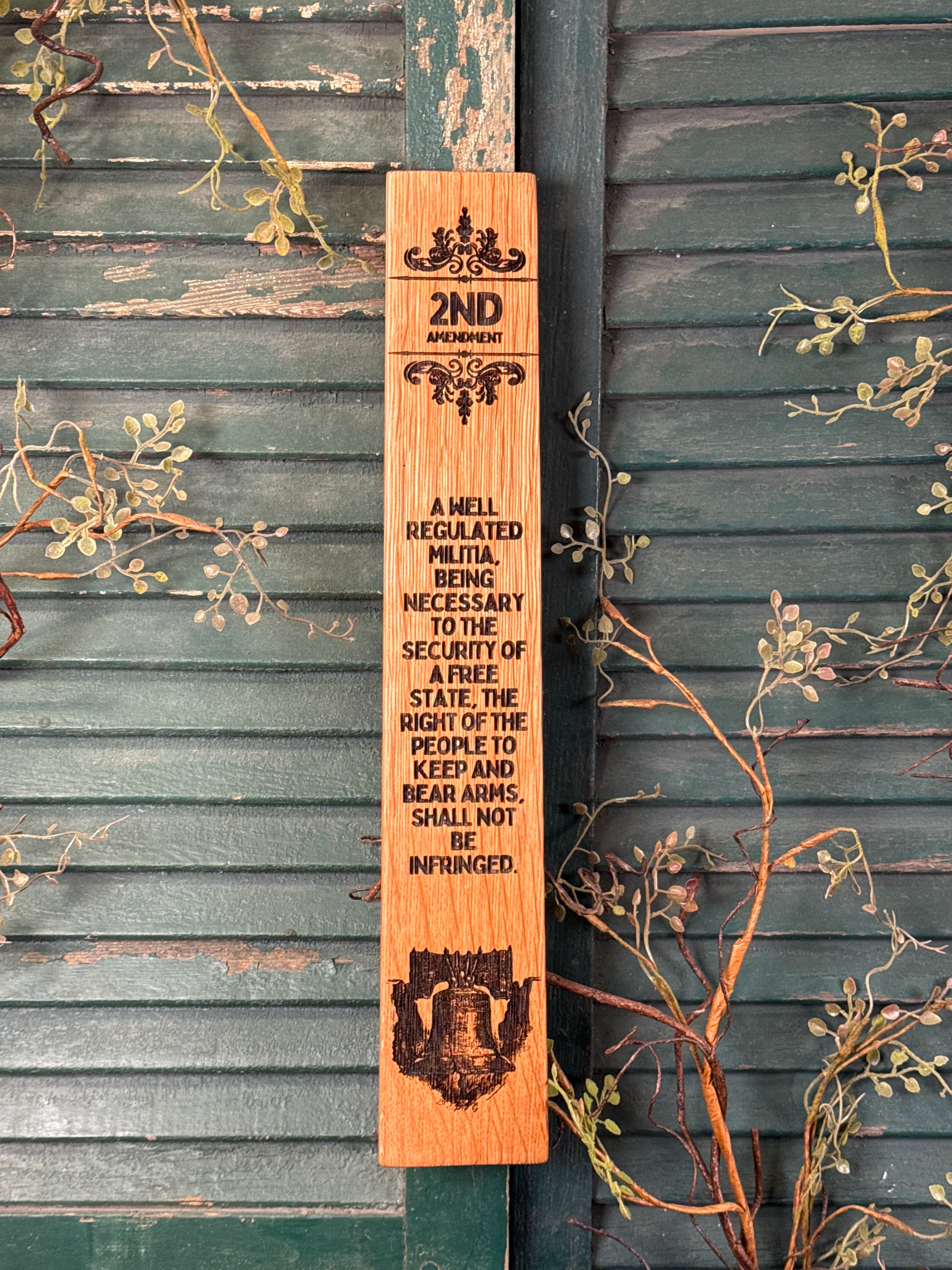 2nd Amendment on Bourbon Barrel Oak