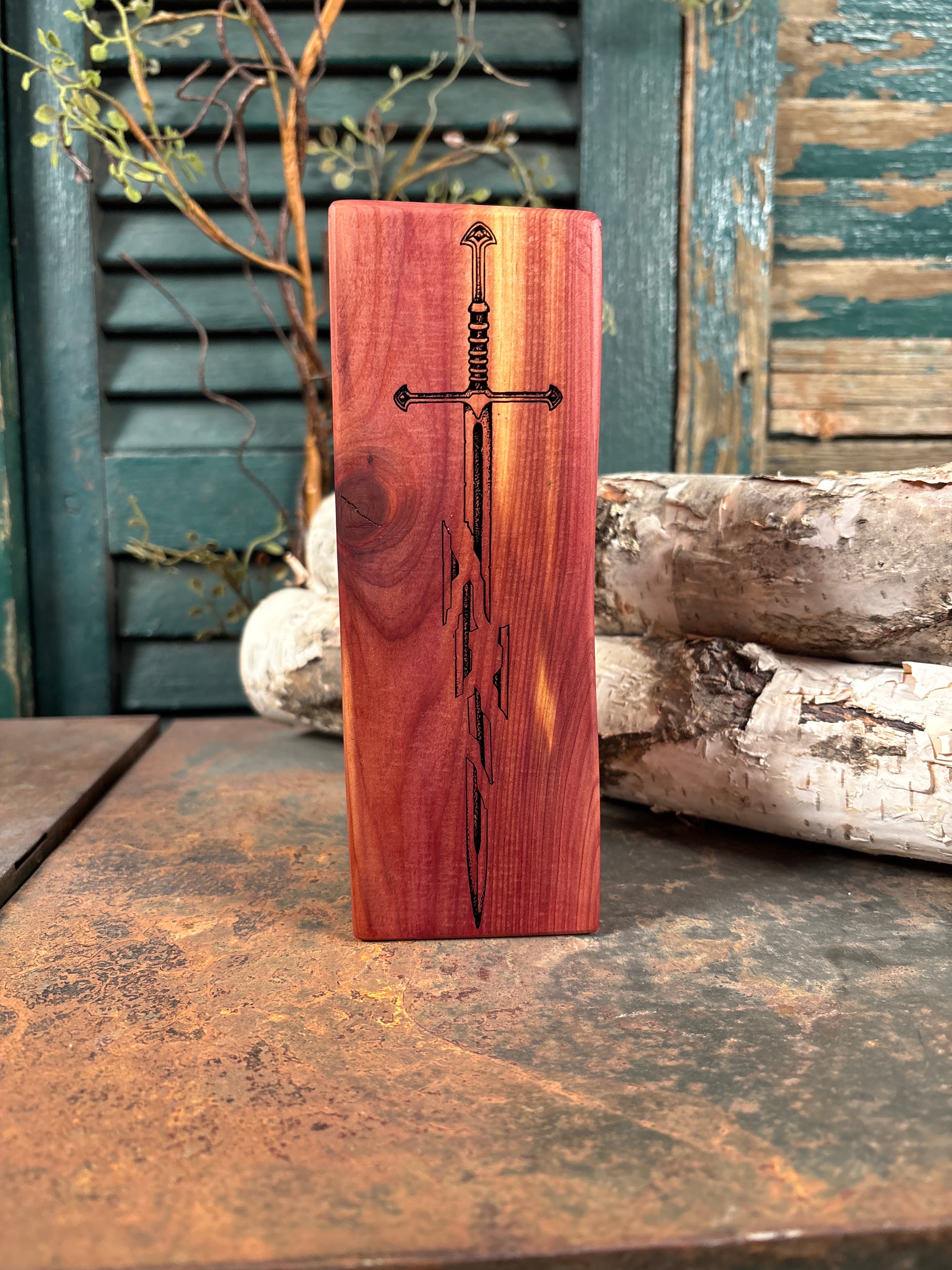 Blade that was Broken on Cedar