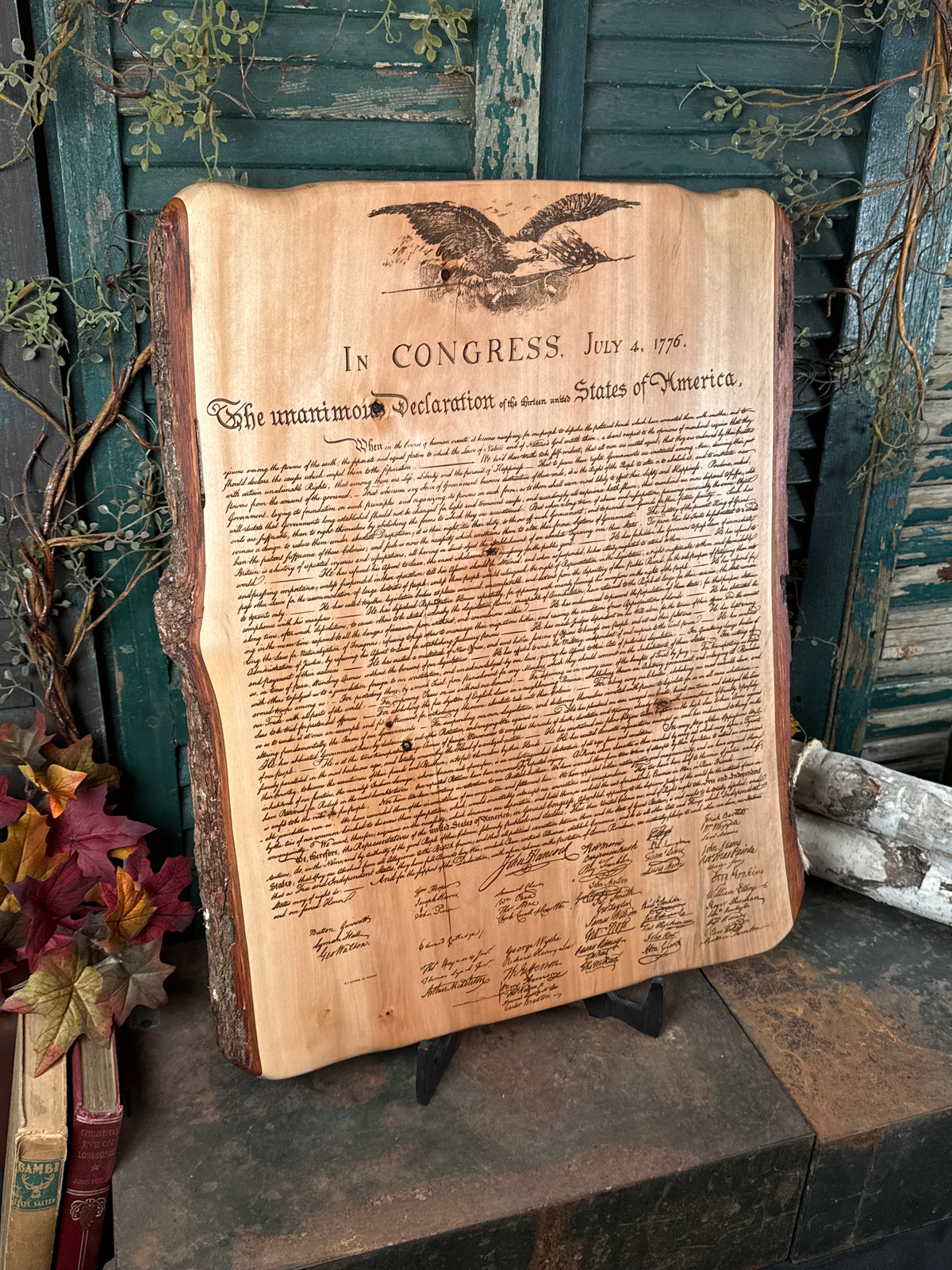 Declaration of Independence on Sweetgum