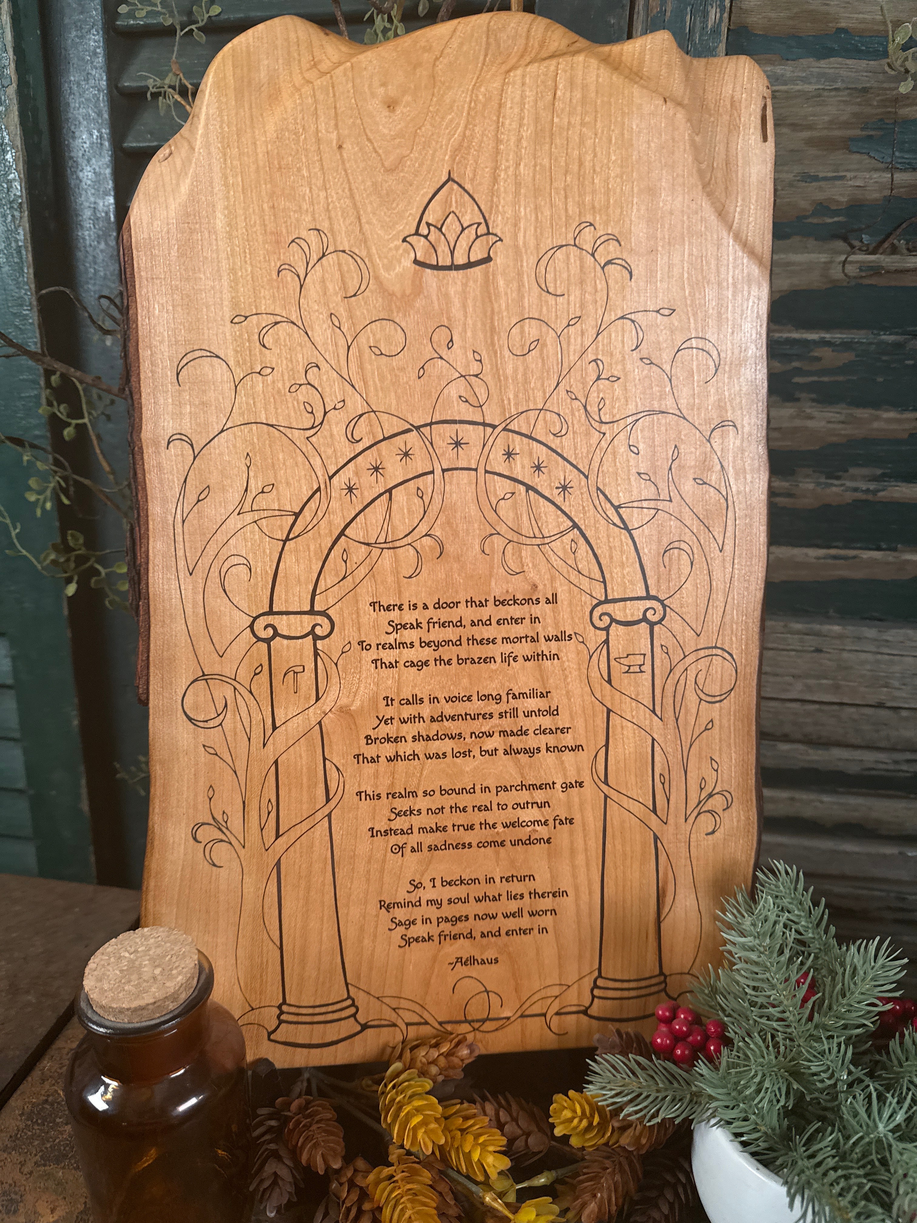 Speak Friend, And Enter In on Cherry