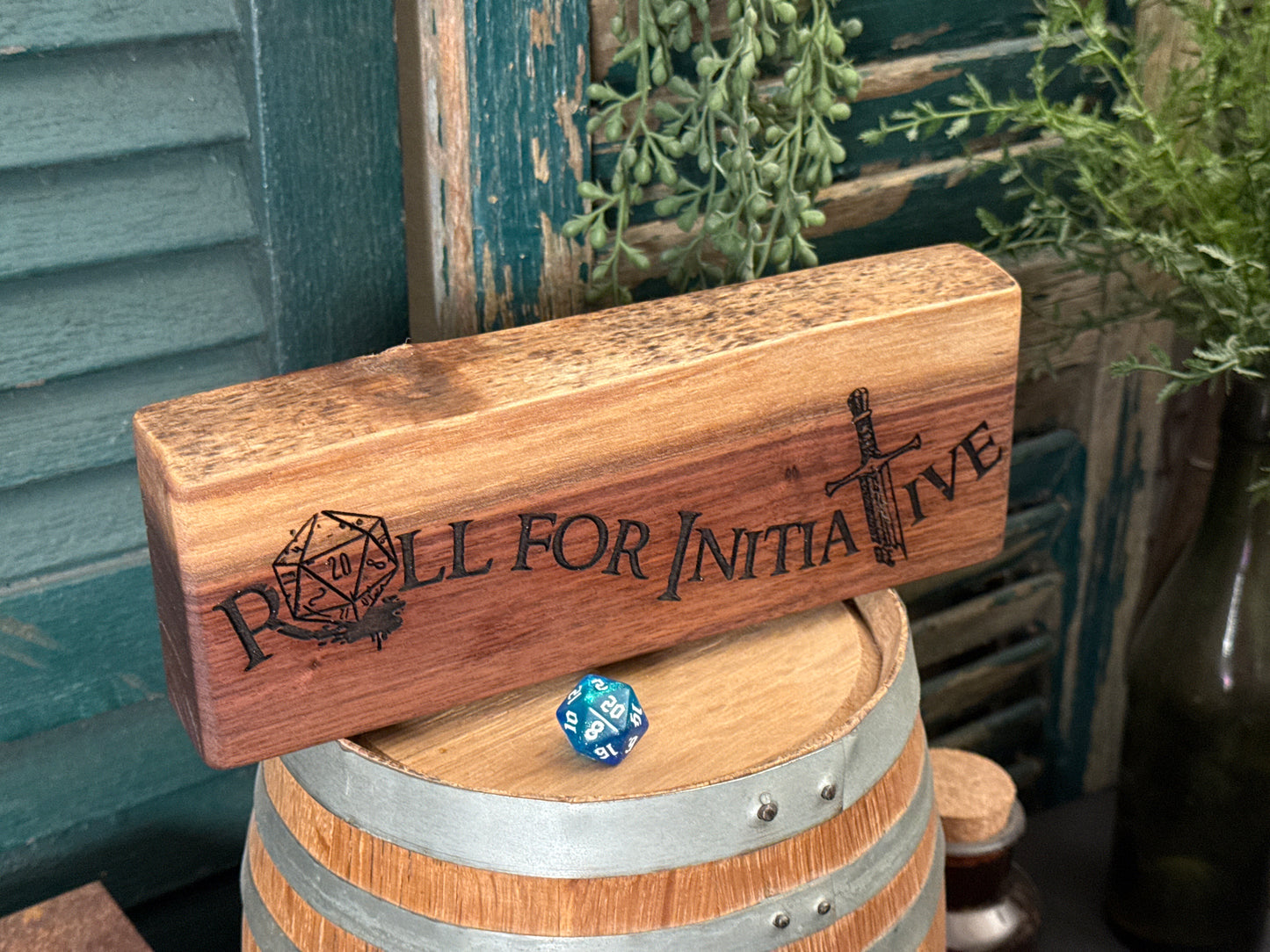 Roll for Initiative on Walnut