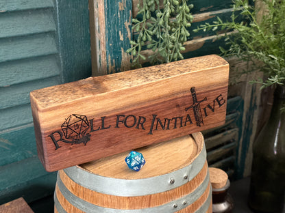 Roll for Initiative on Walnut