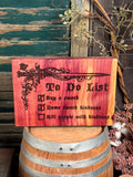 To Do List on Cedar