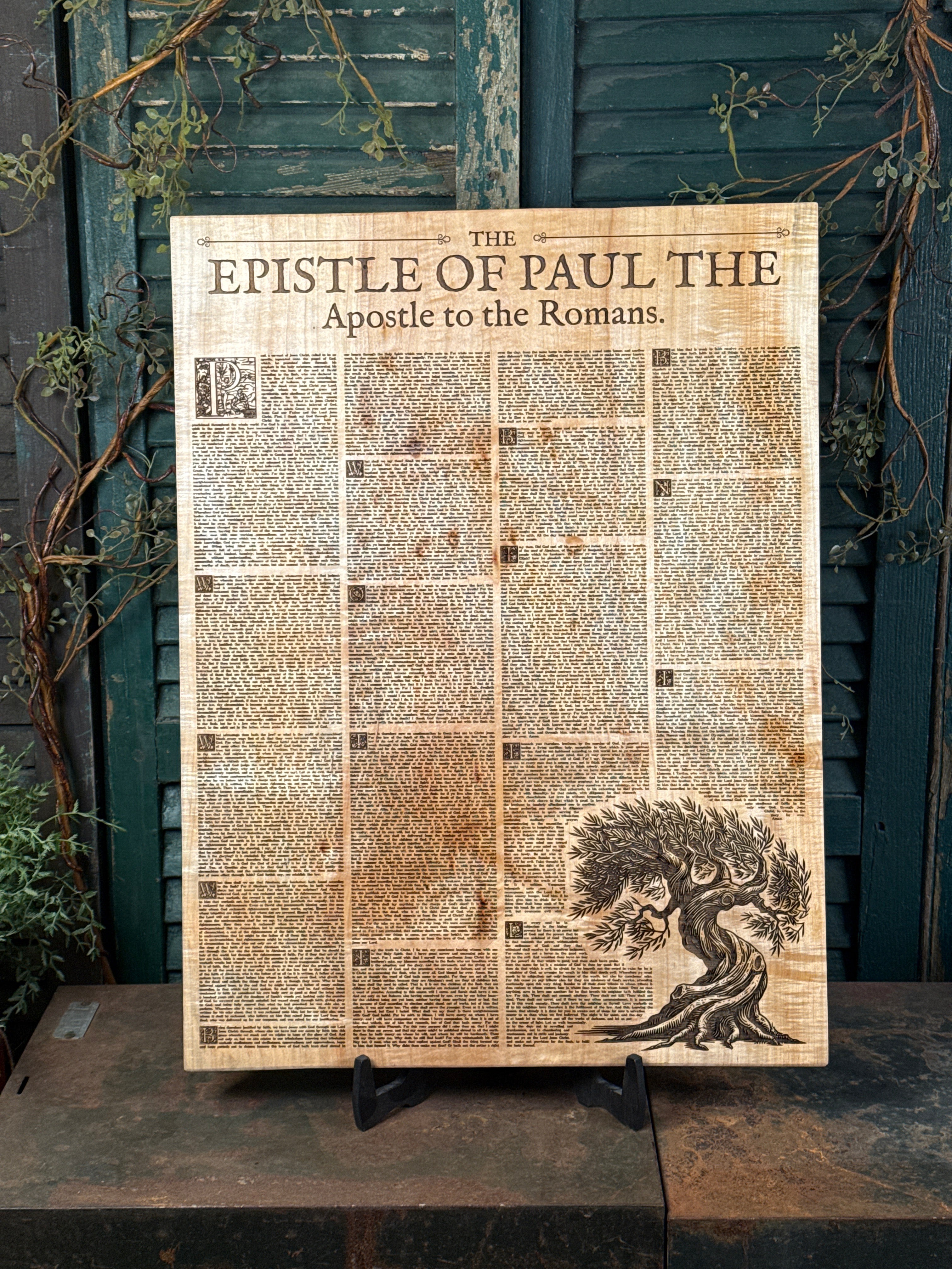 Book of Romans on Maple