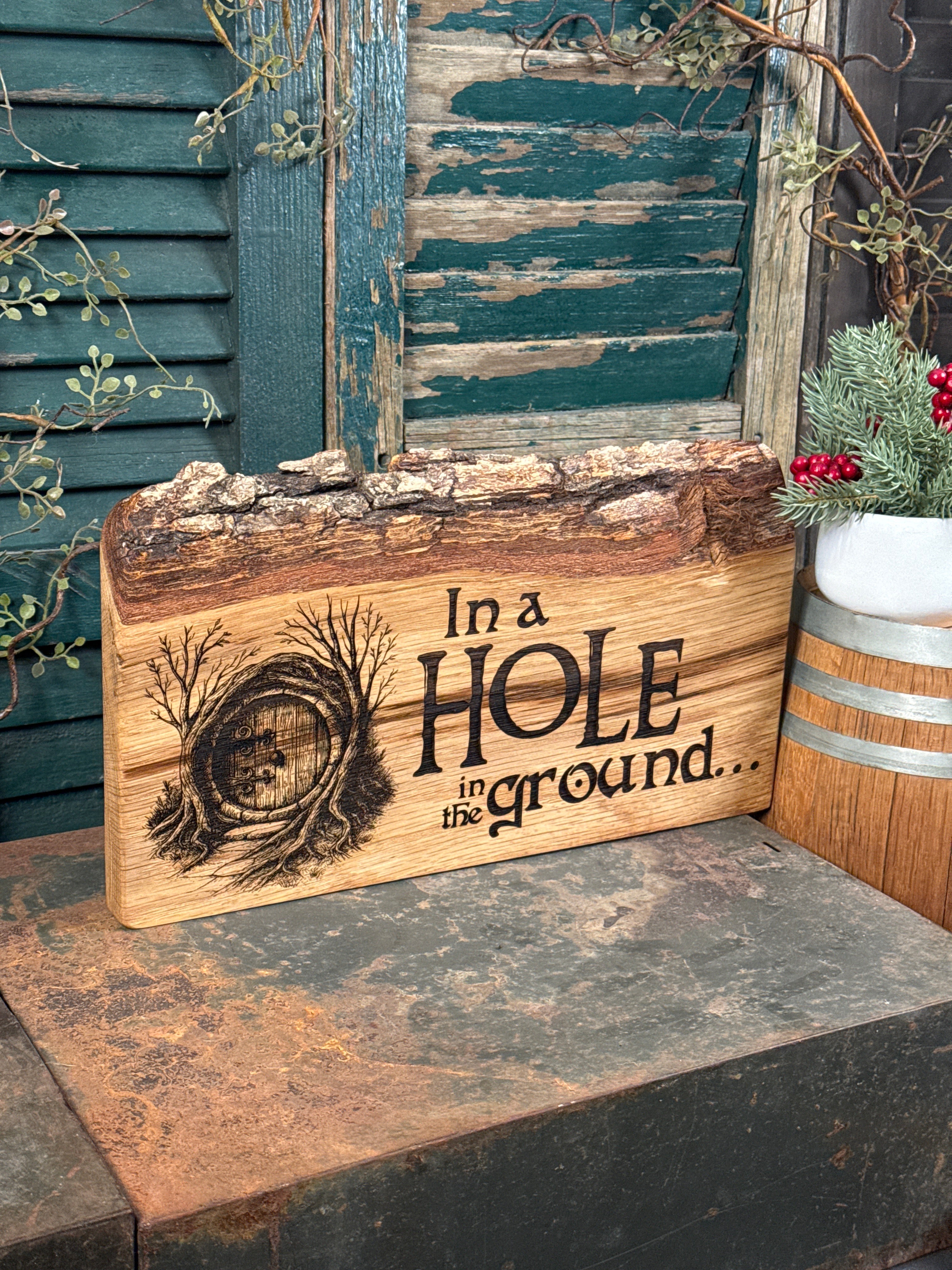 Hole in the Ground on Oak