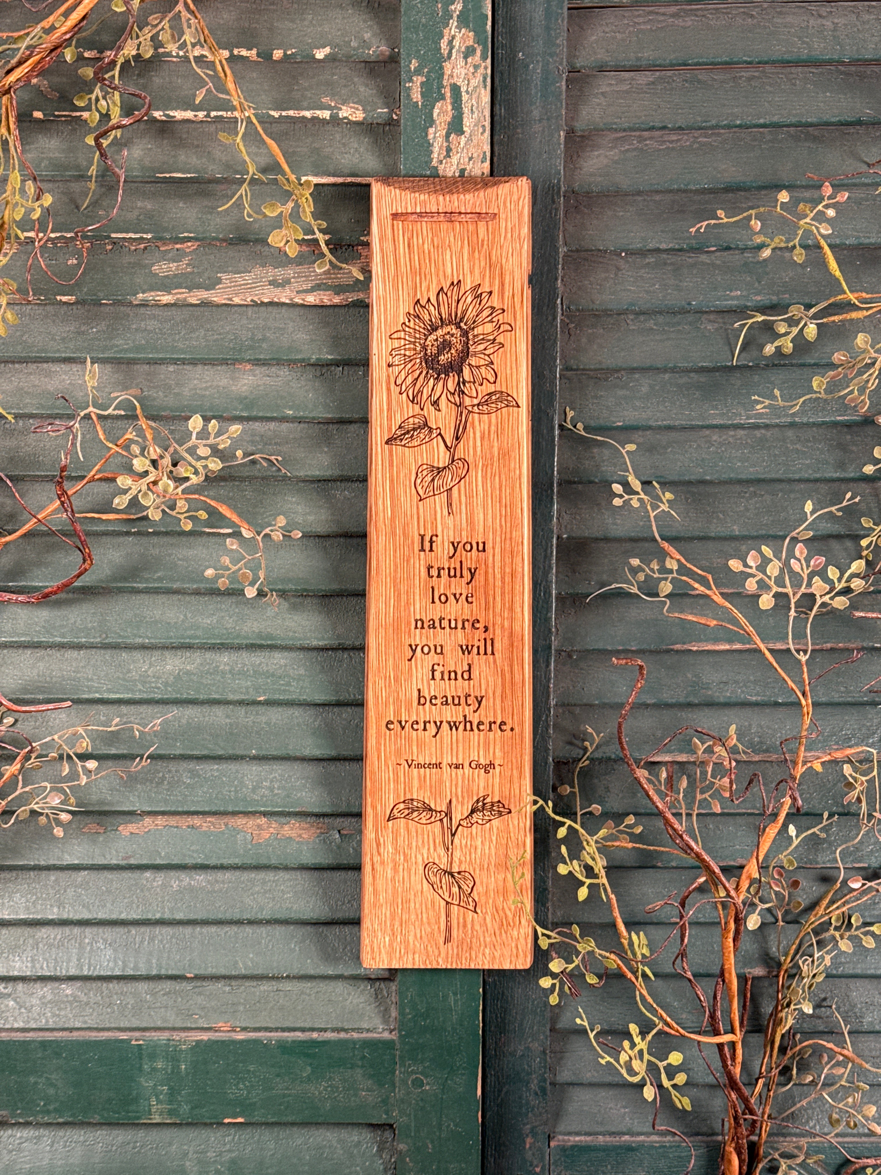 Beauty Everywhere on Bourbon Barrel Oak