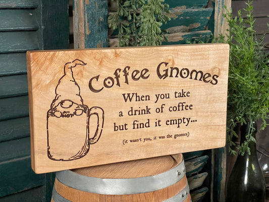 Coffee Gnomes on Maple