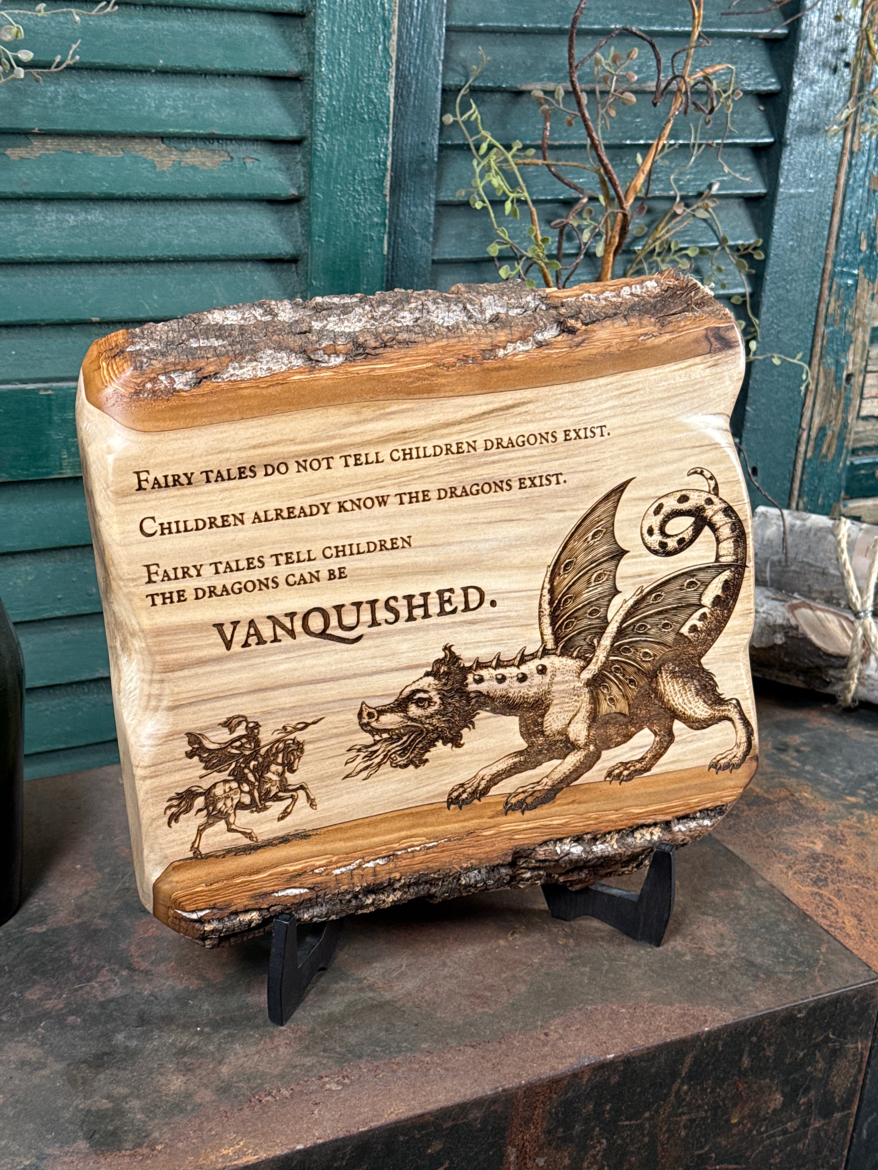 Dragons can be Vanquished on Poplar