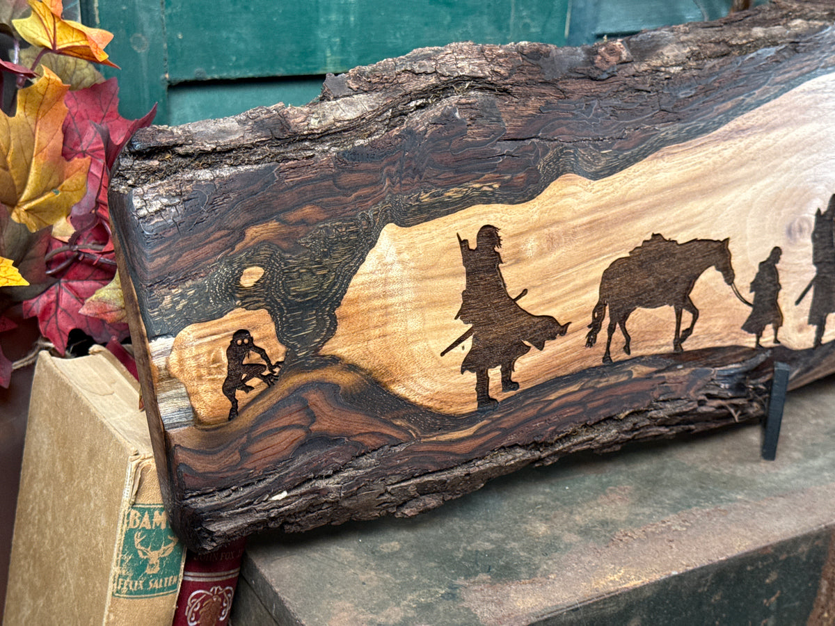 Traveling Fellowship (And Friends) on Black Walnut