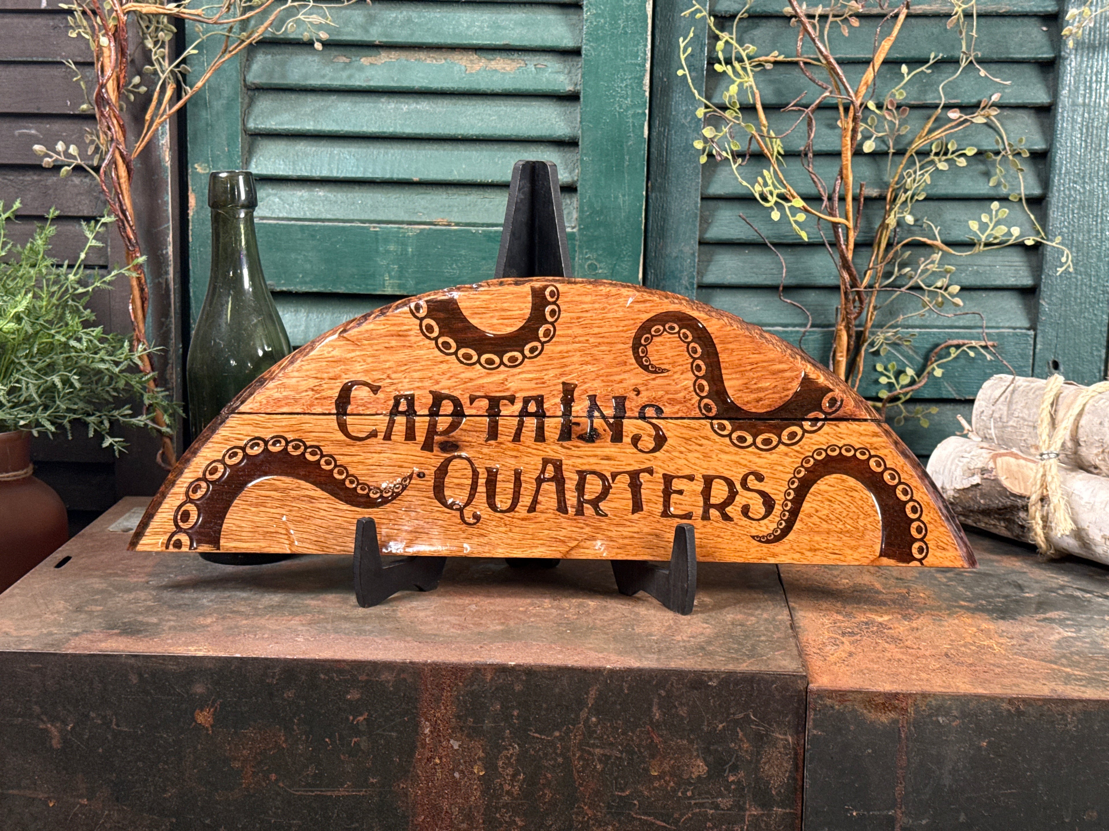 Captain's Quarters on Bourbon Barrel Oak