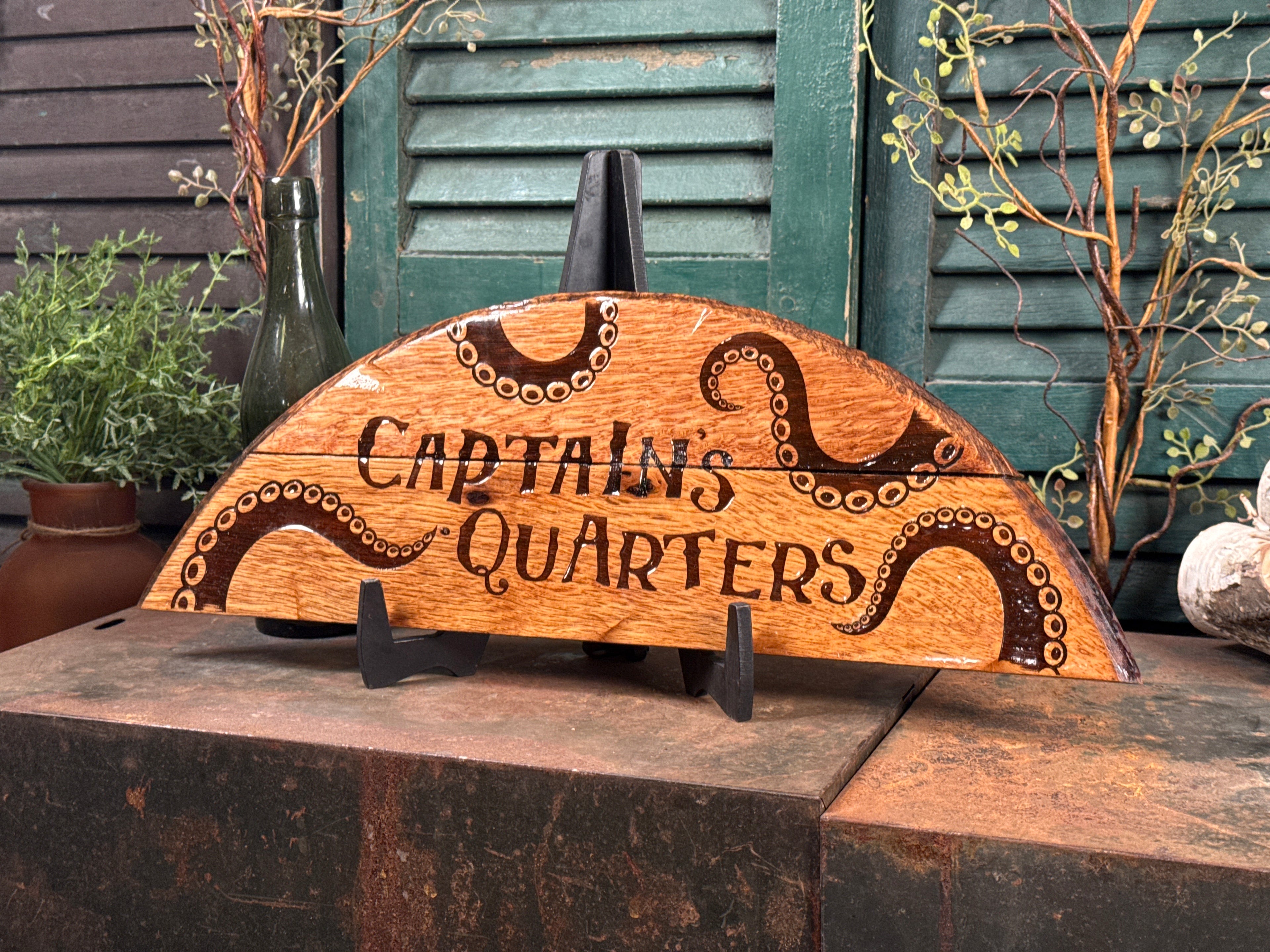 Captain's Quarters on Bourbon Barrel Oak