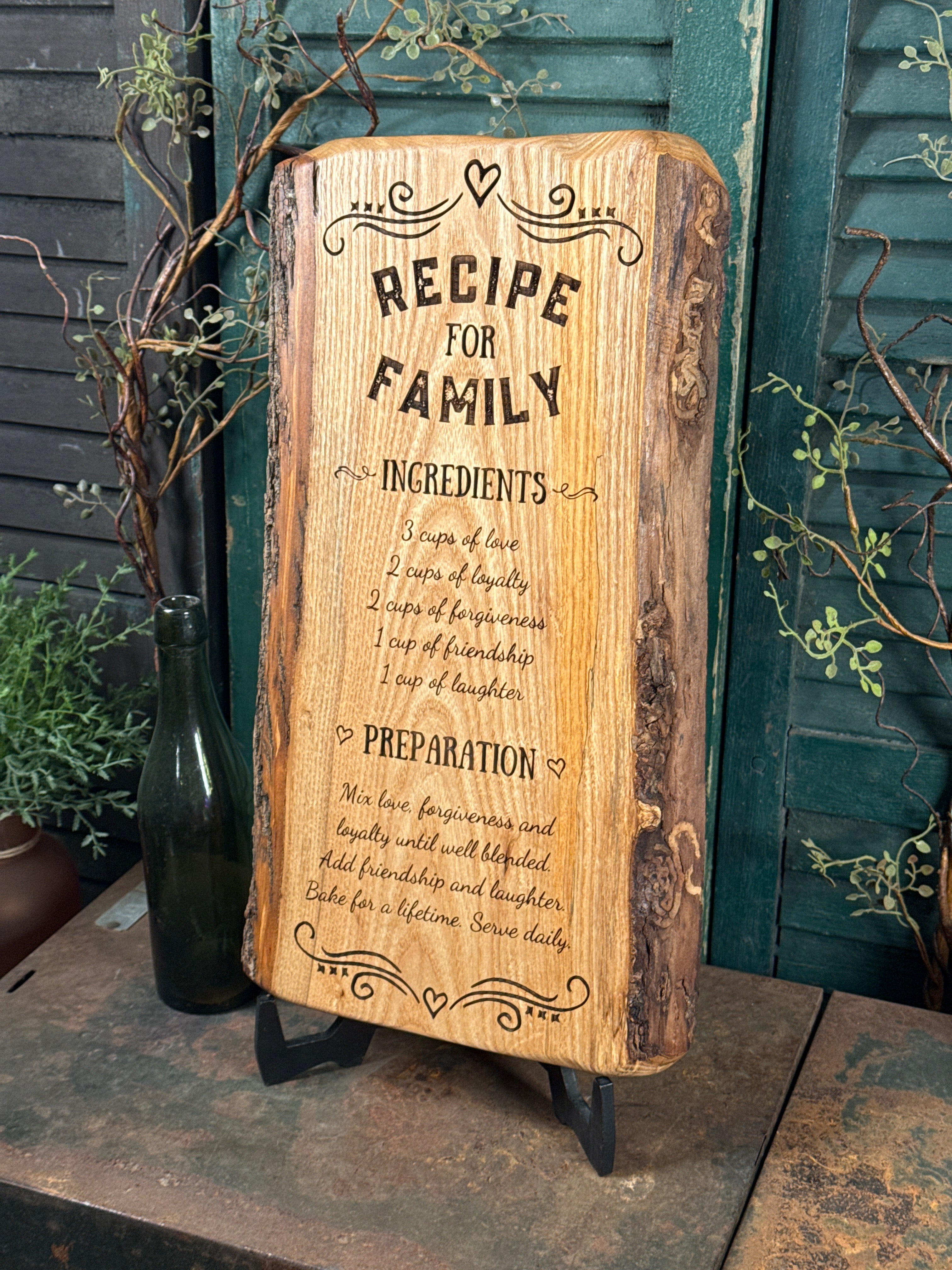 Recipe for Family on Ash