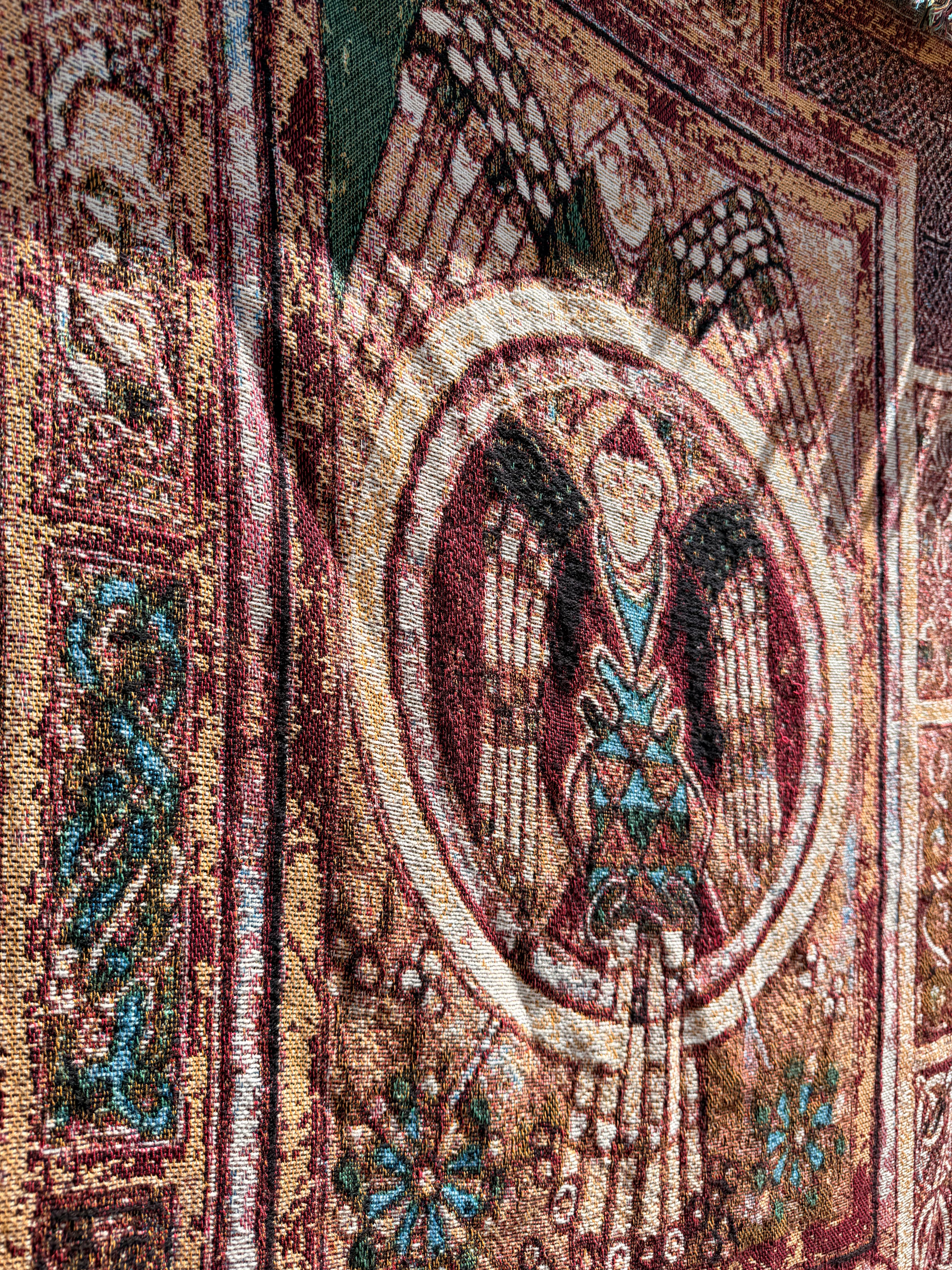 Book of Kells, 4 Evangelists - Woven Blanket / Tapestry